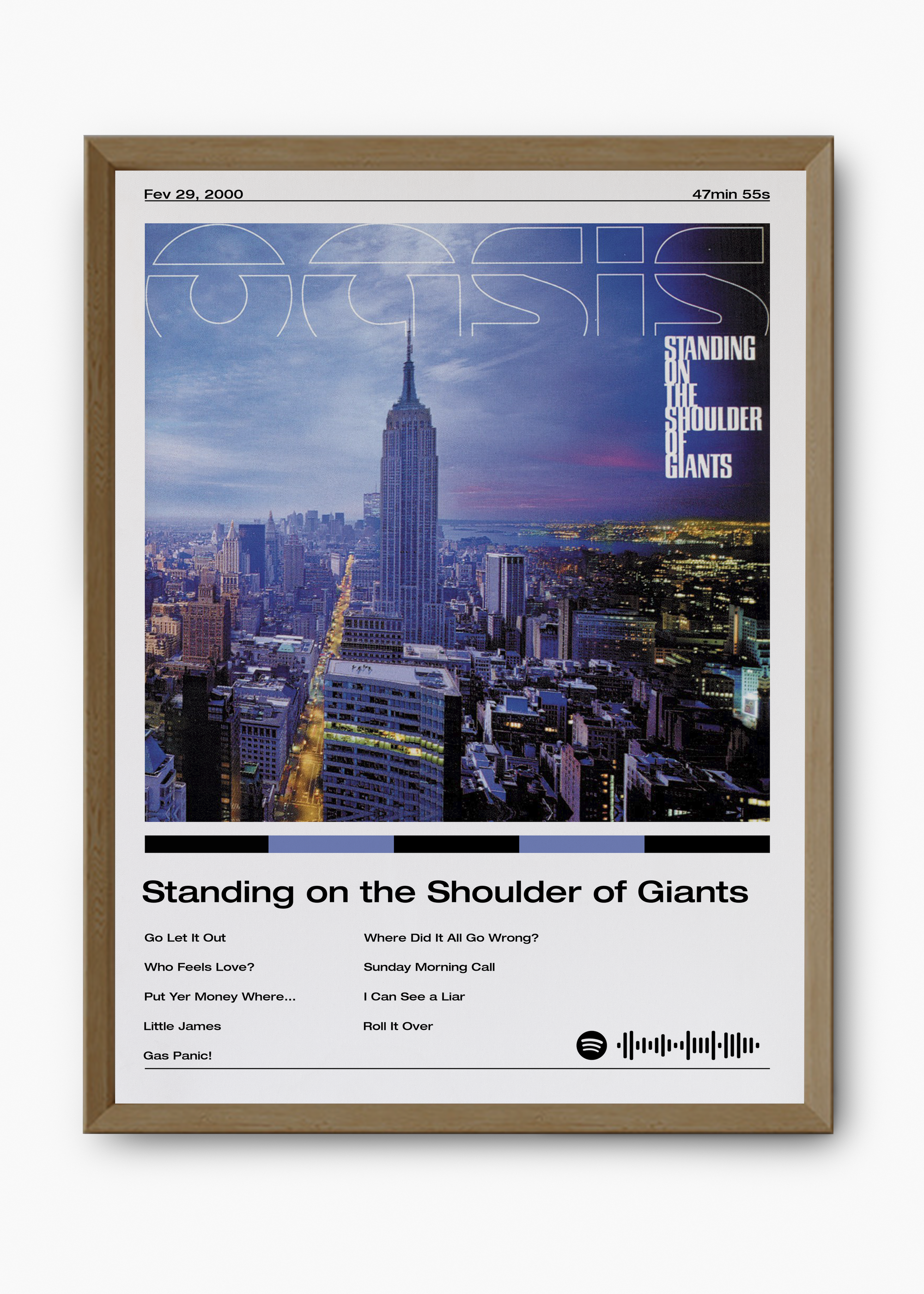 Quadro Oasis Standing on the Shoulder of Giants - 9