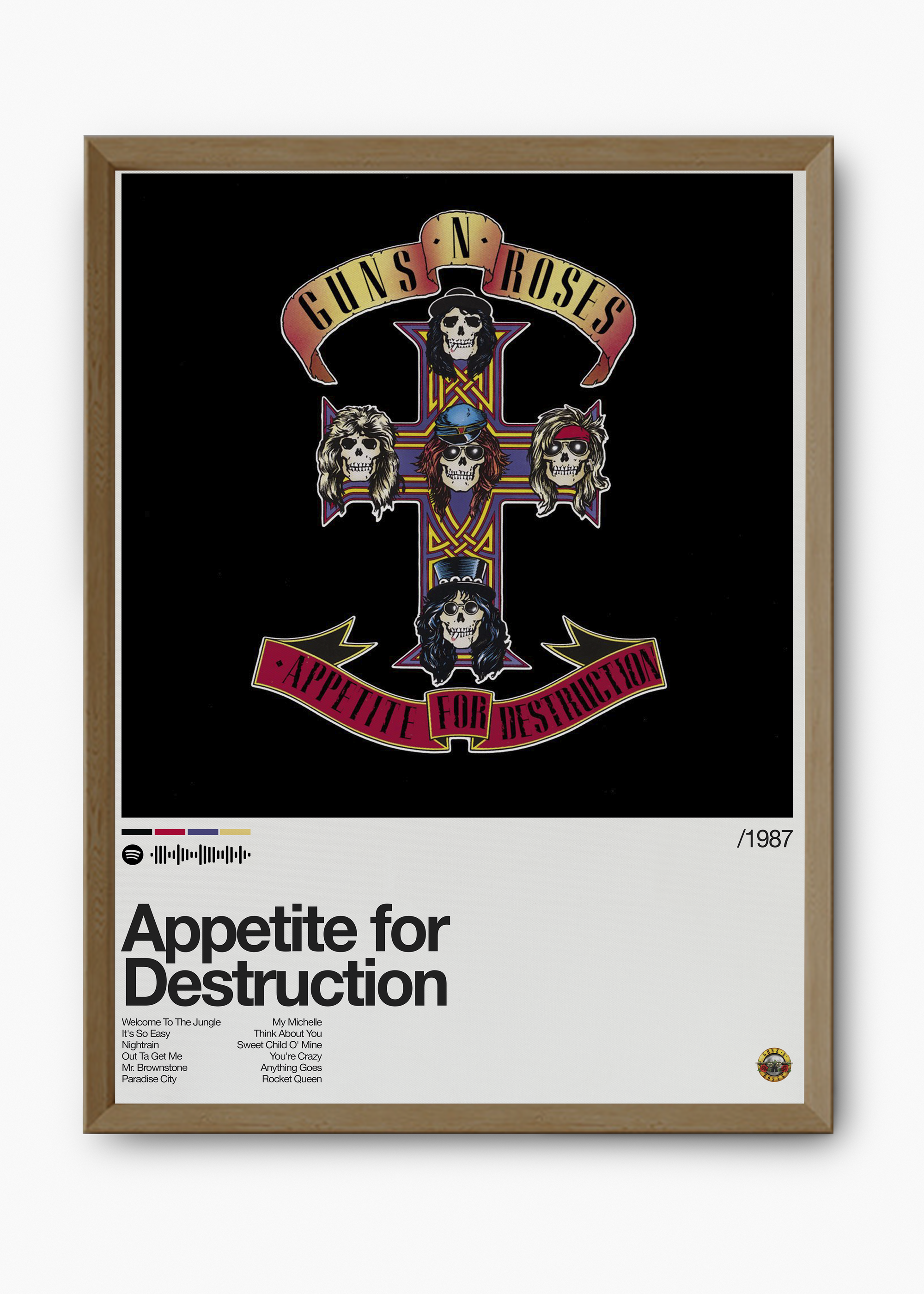 Quadro Guns n' Roses Appetite for Destruction II - 9