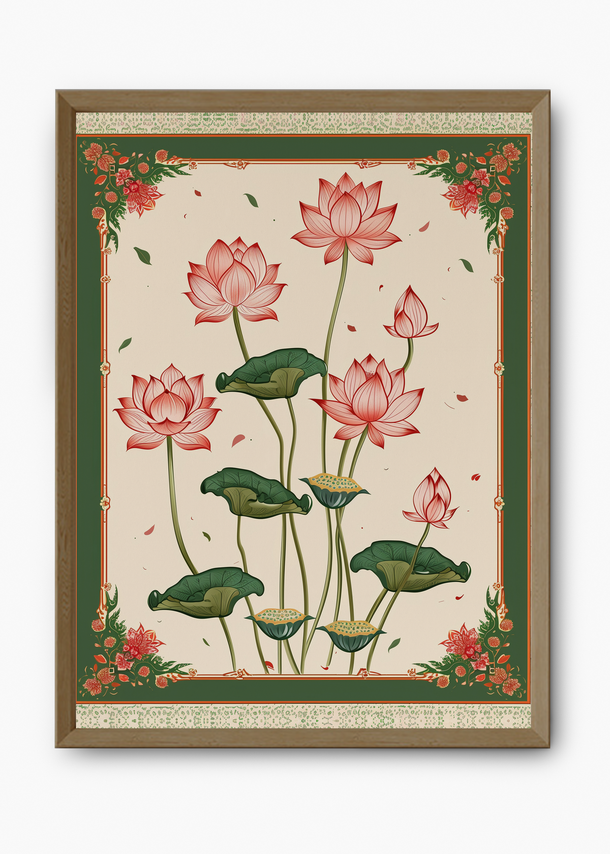 Quadro Japones Lotus - 9