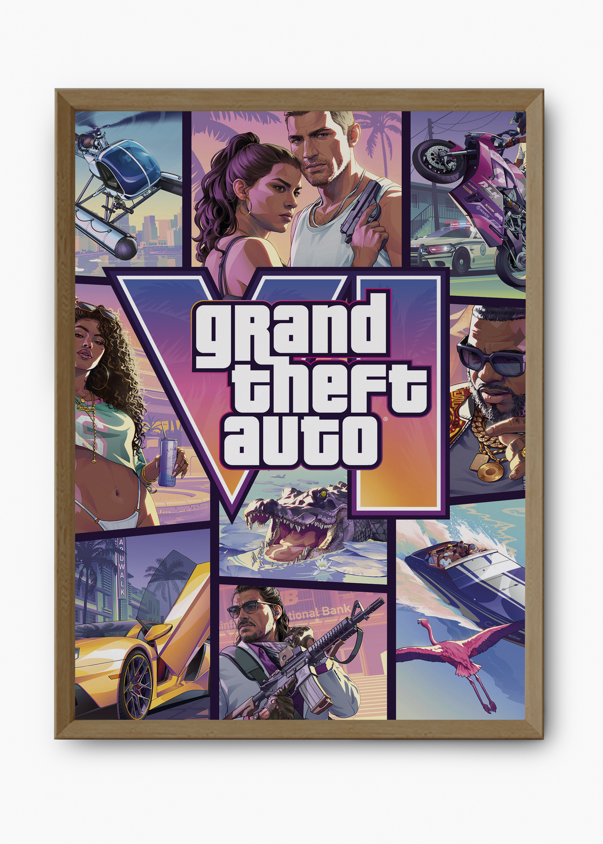 Quadro Grand Theft Auto VI : GTA 6 v2 - 9