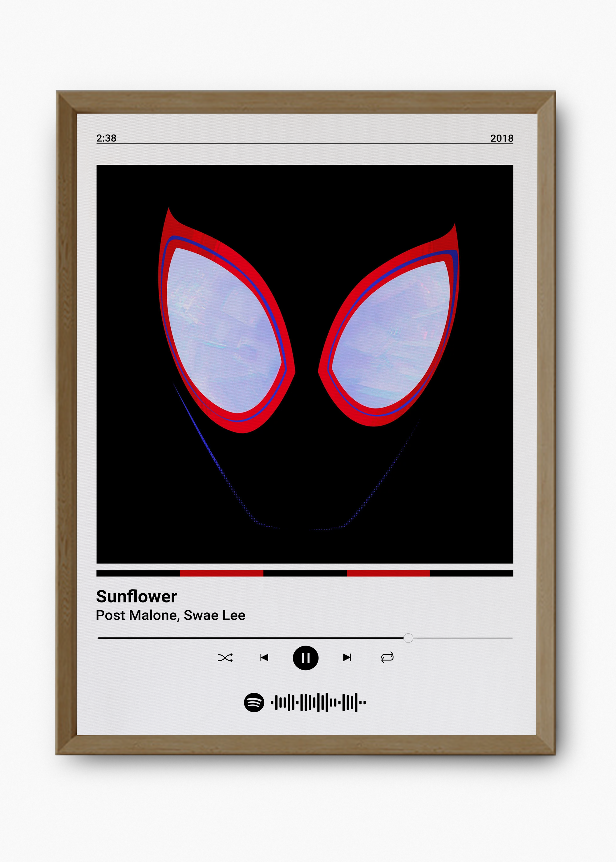 Quadro Post Malone Sunflower - 9