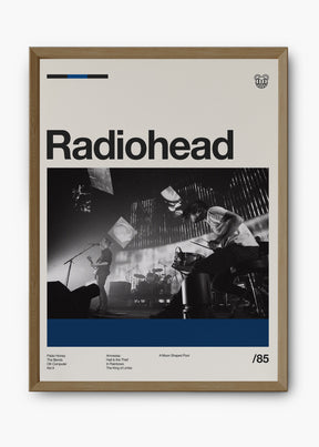 Quadro Radiohead Banda