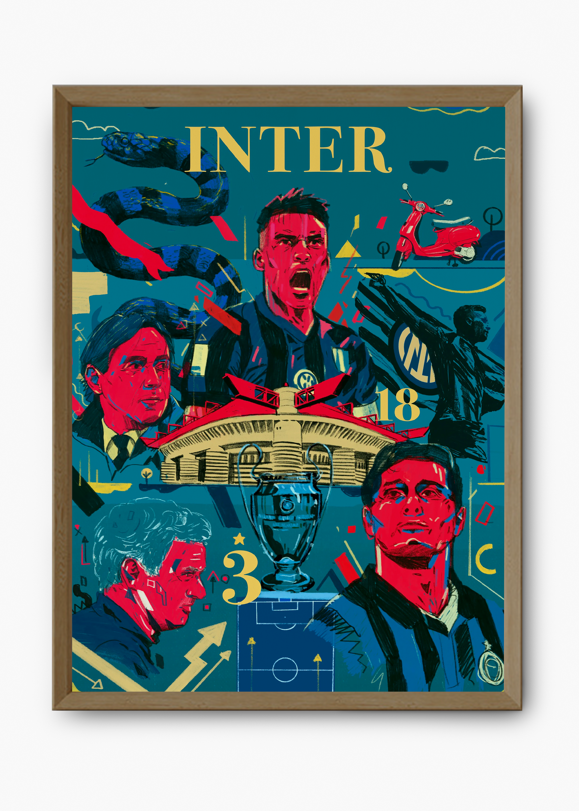 Quadro Inter de Milão - 9