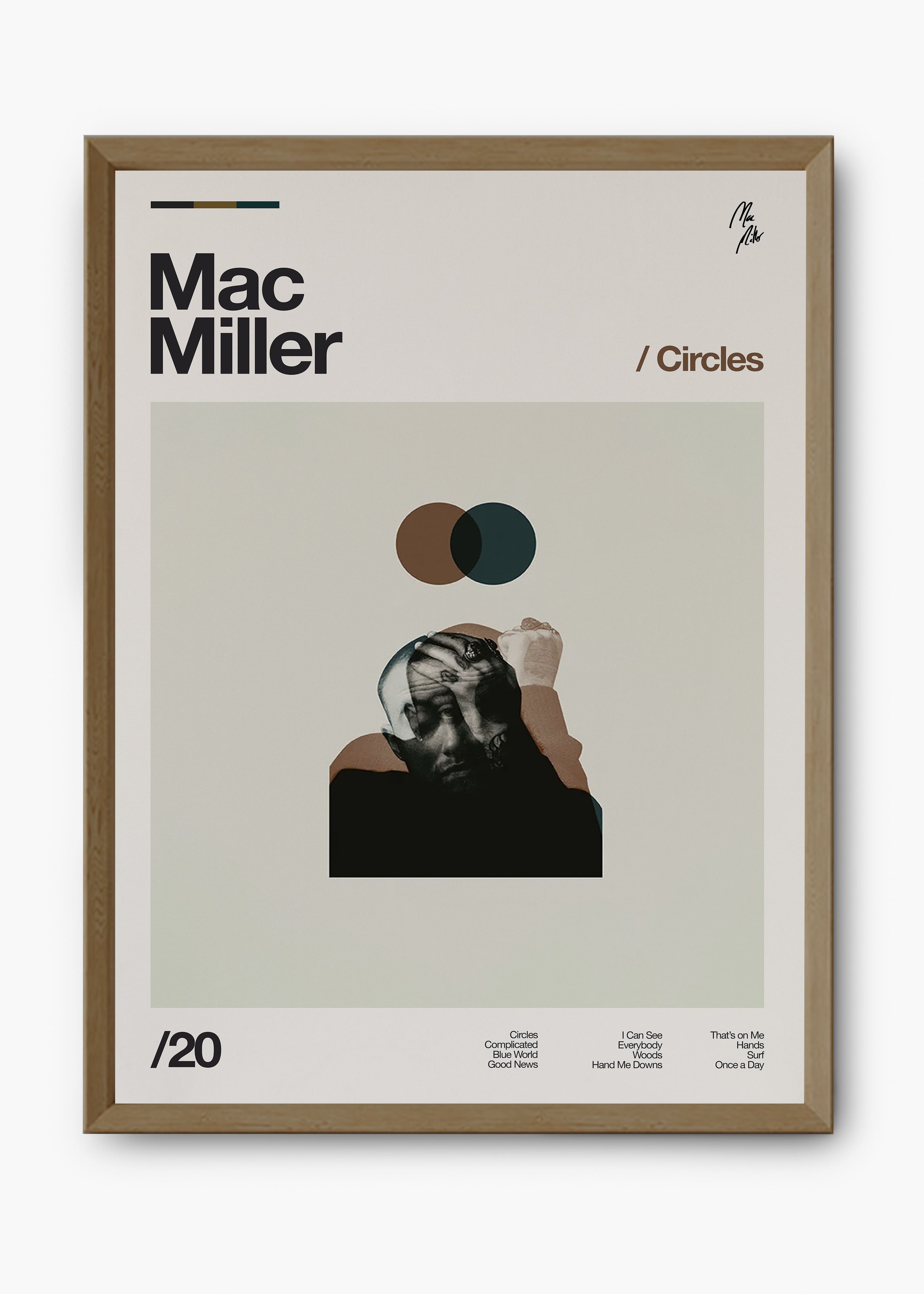 Quadro Mac Miller Circles