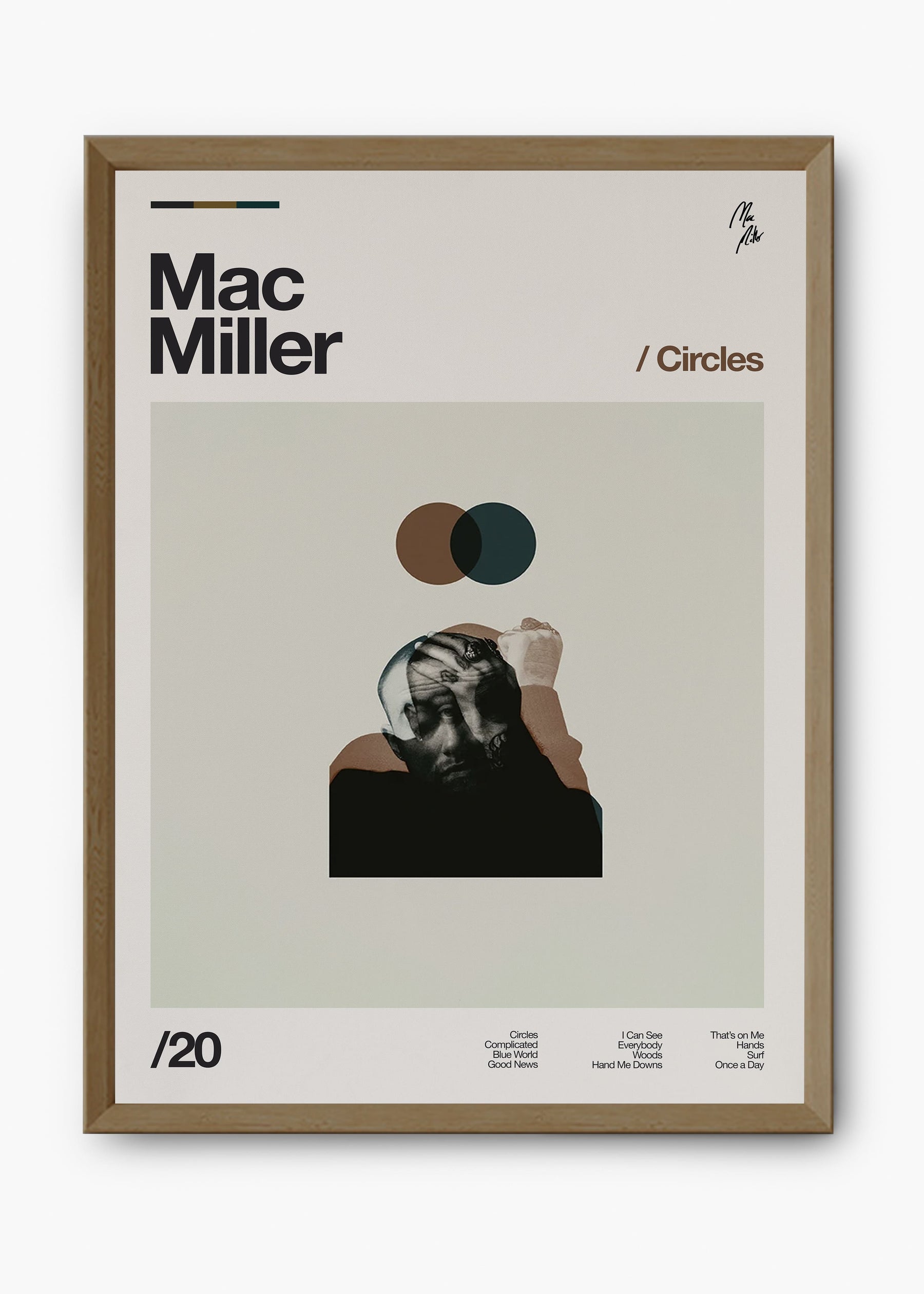 Quadro Mac Miller Circles