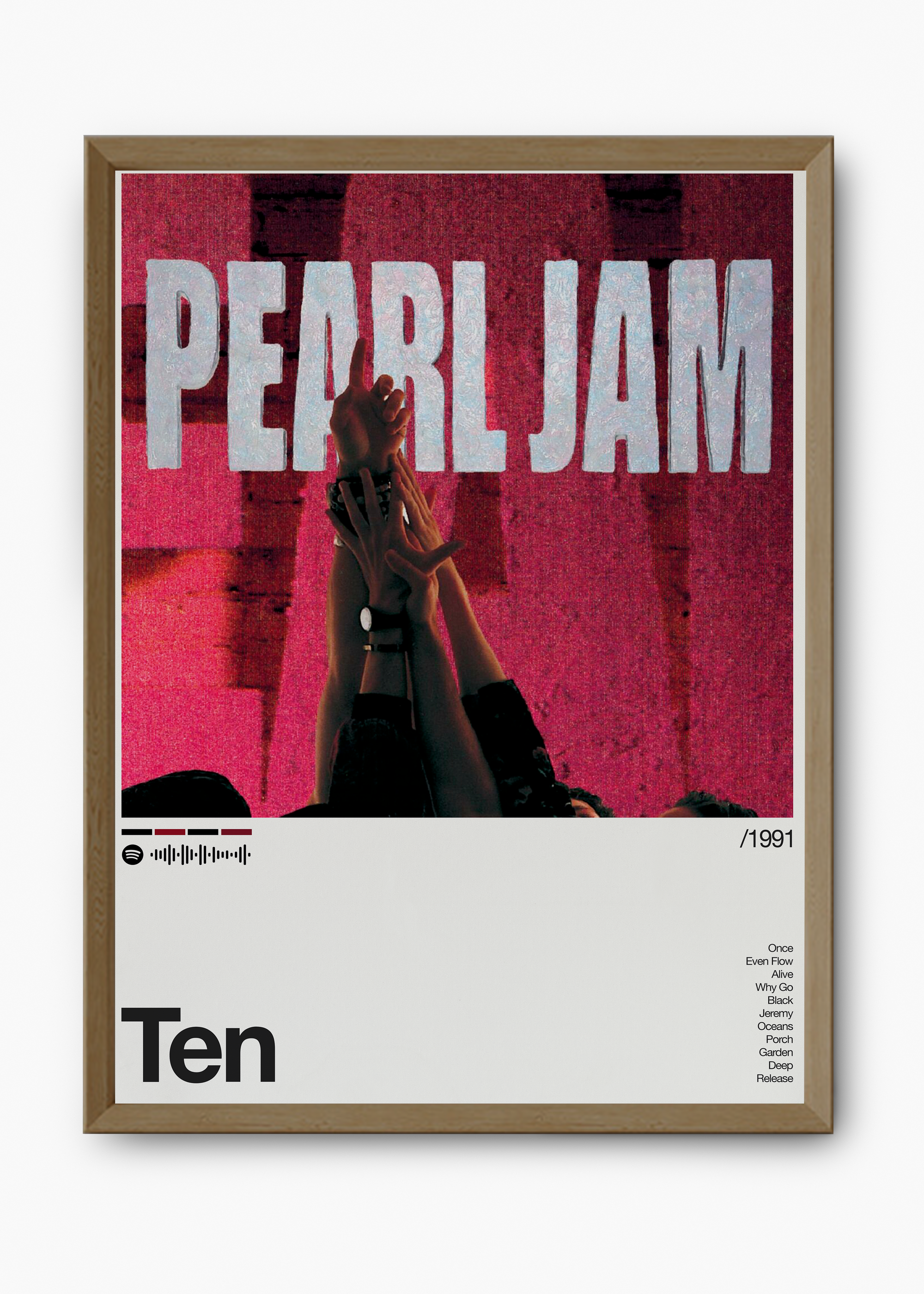 Quadro Pearl Jam Ten II - 9