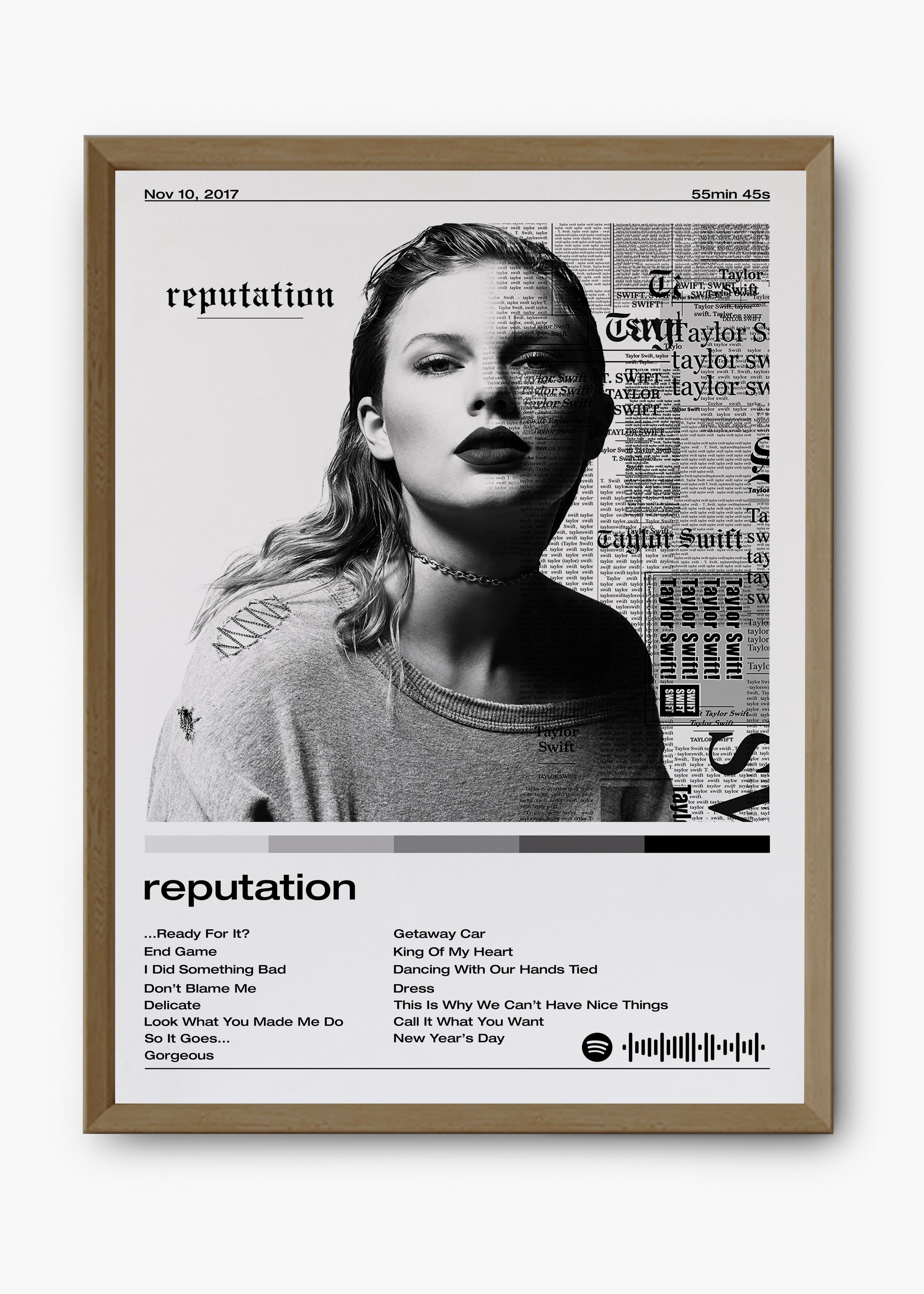 Quadro Taylor Swift Reputation