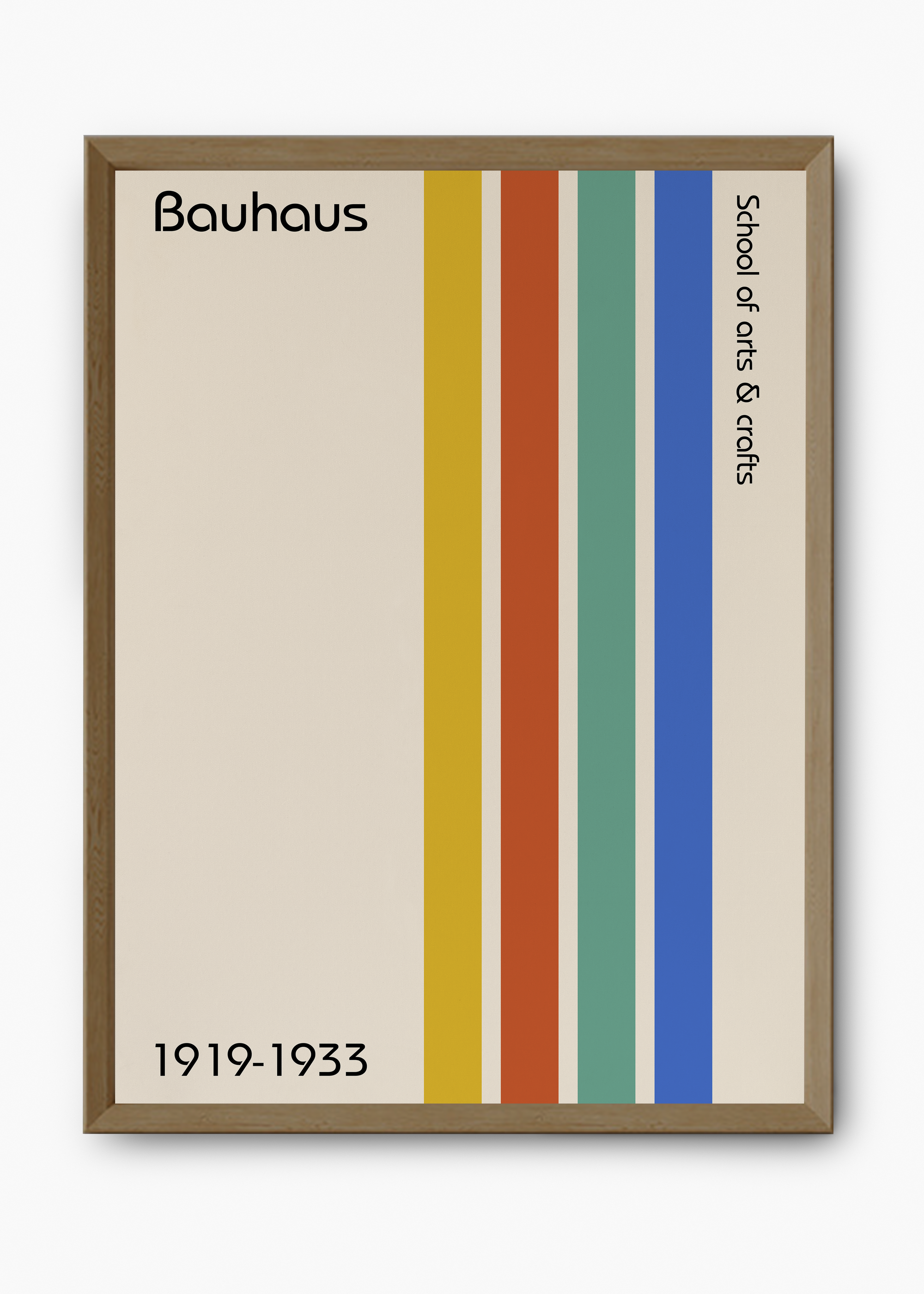 Quadro Bauhaus Symmetry - 9