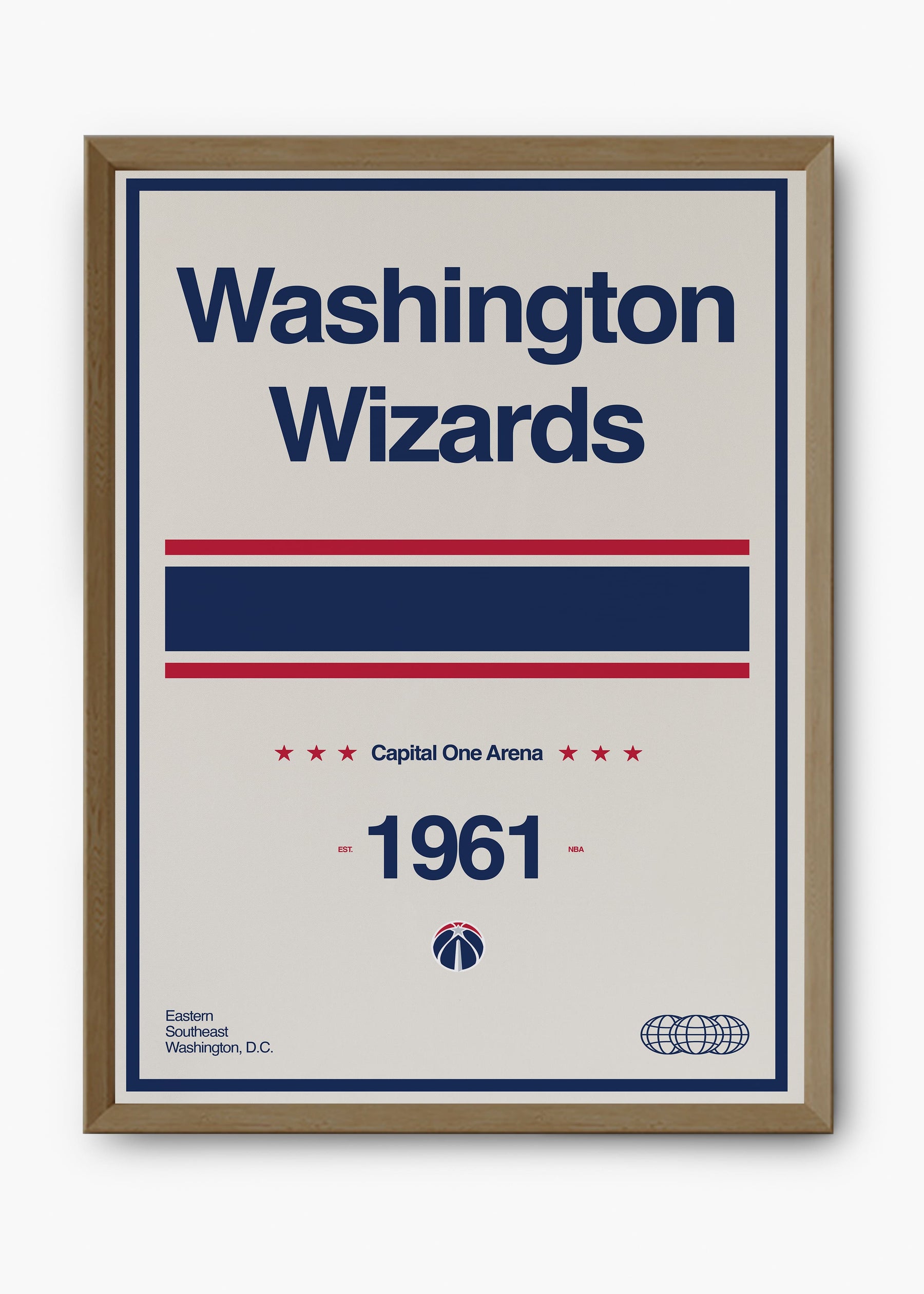Quadro NBA Washington Wizards
