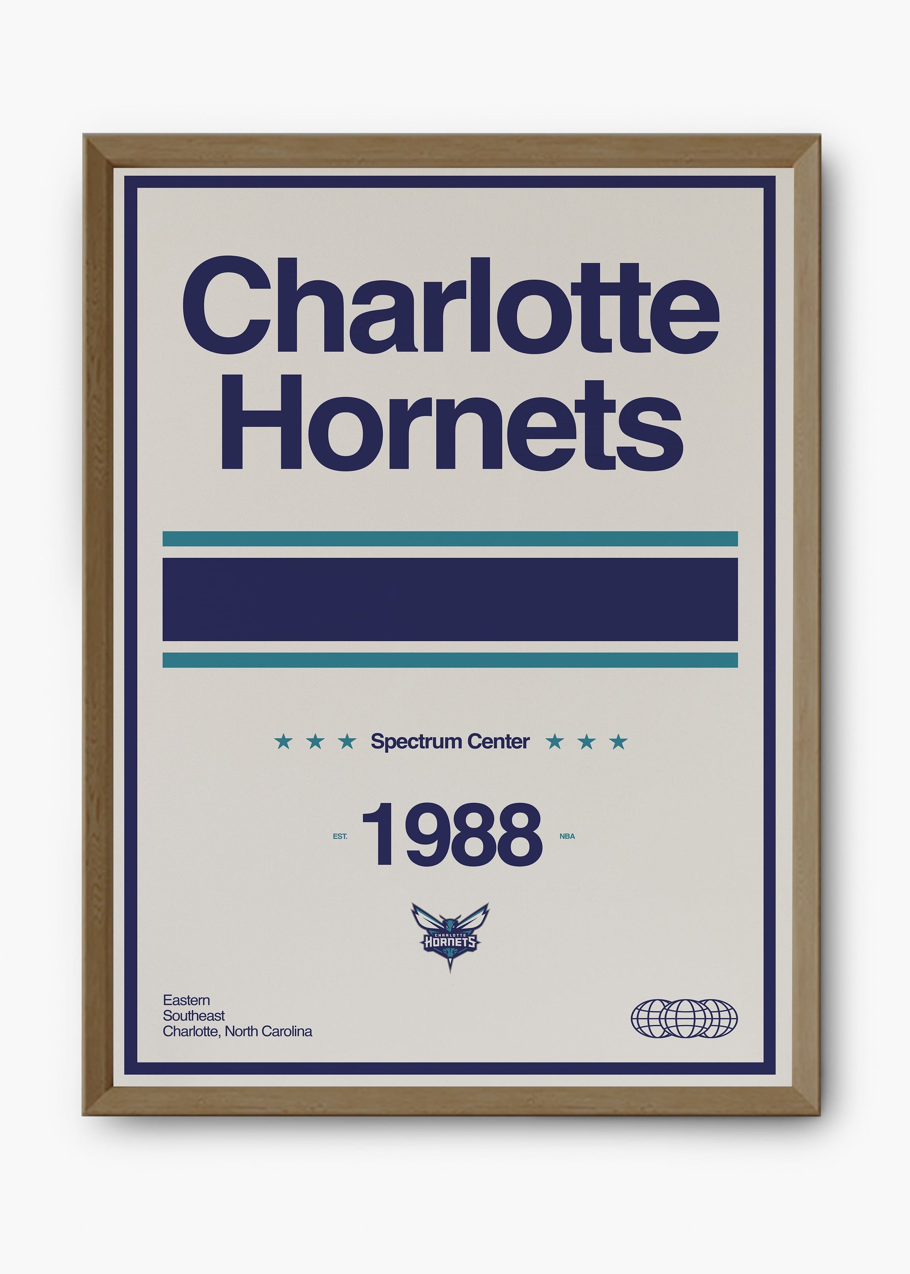 Quadro NBA Charlotte Hornets