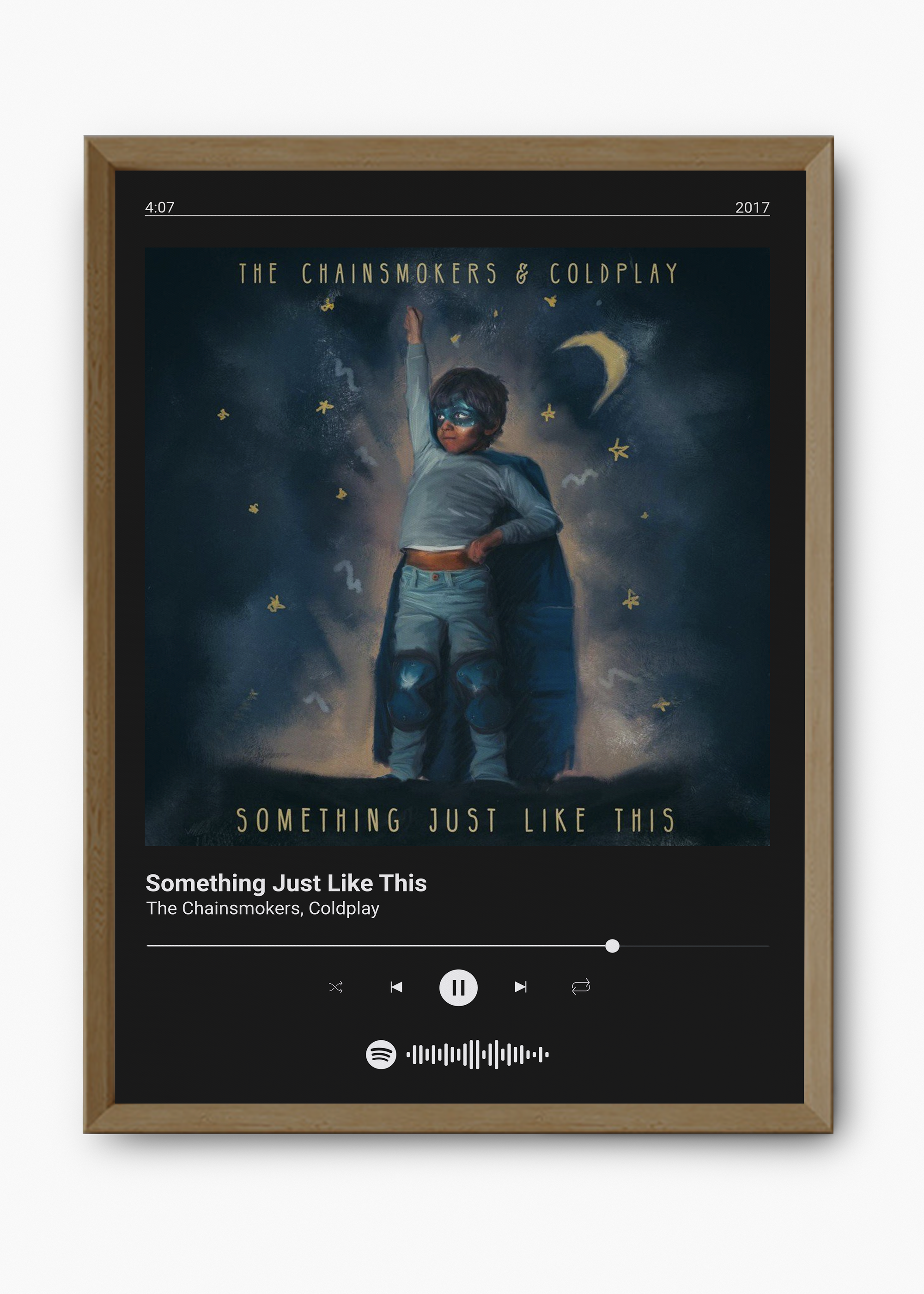 Quadro Coldplay Something Just Like This - 9