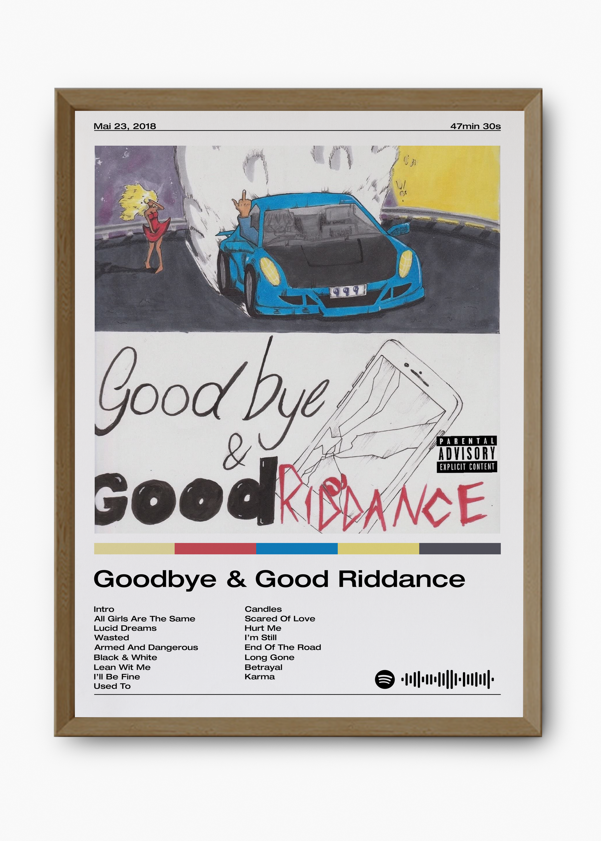 Quadro Juice WRLD Goodbye & Good Riddance - 9