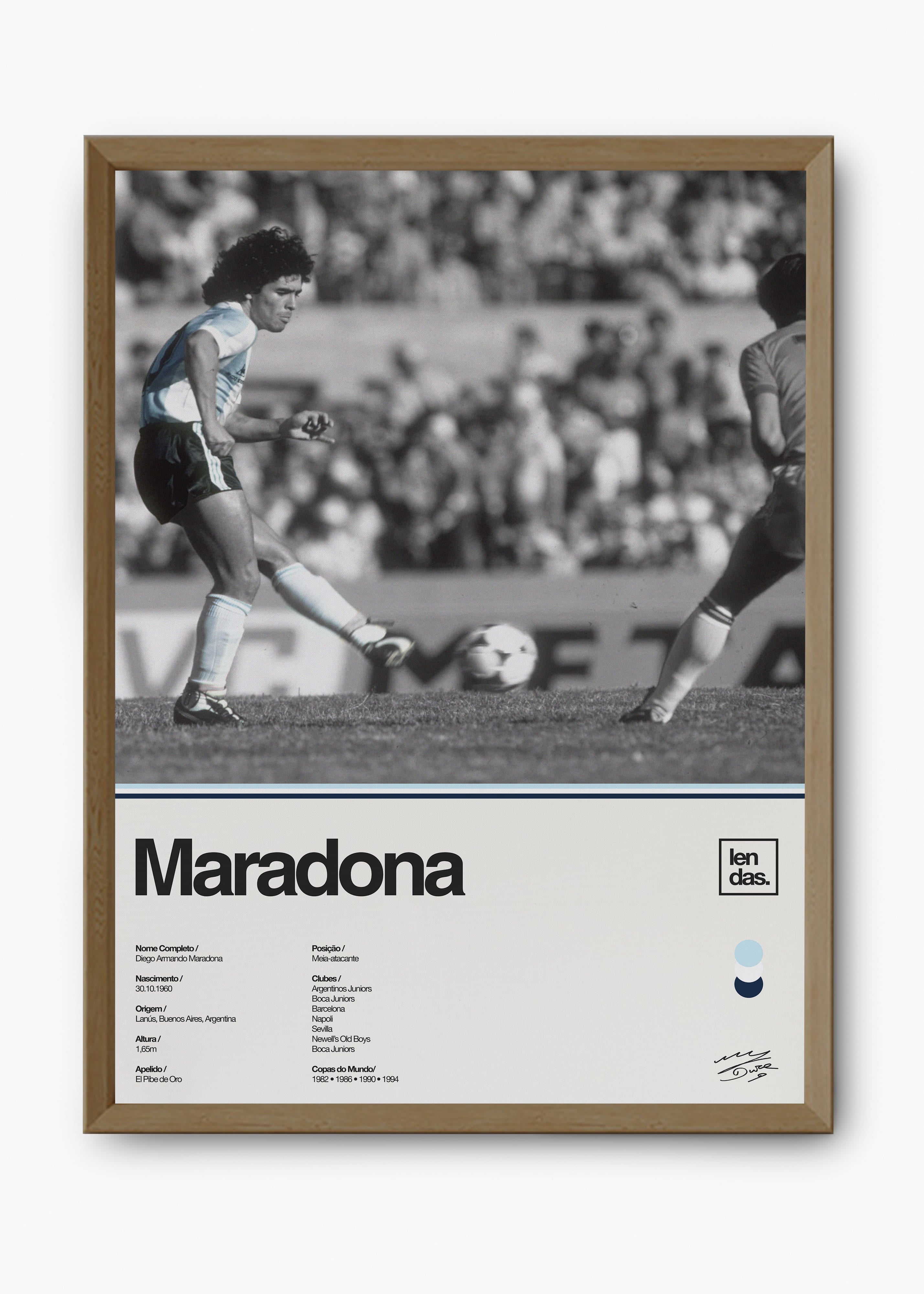 Quadro Maradona