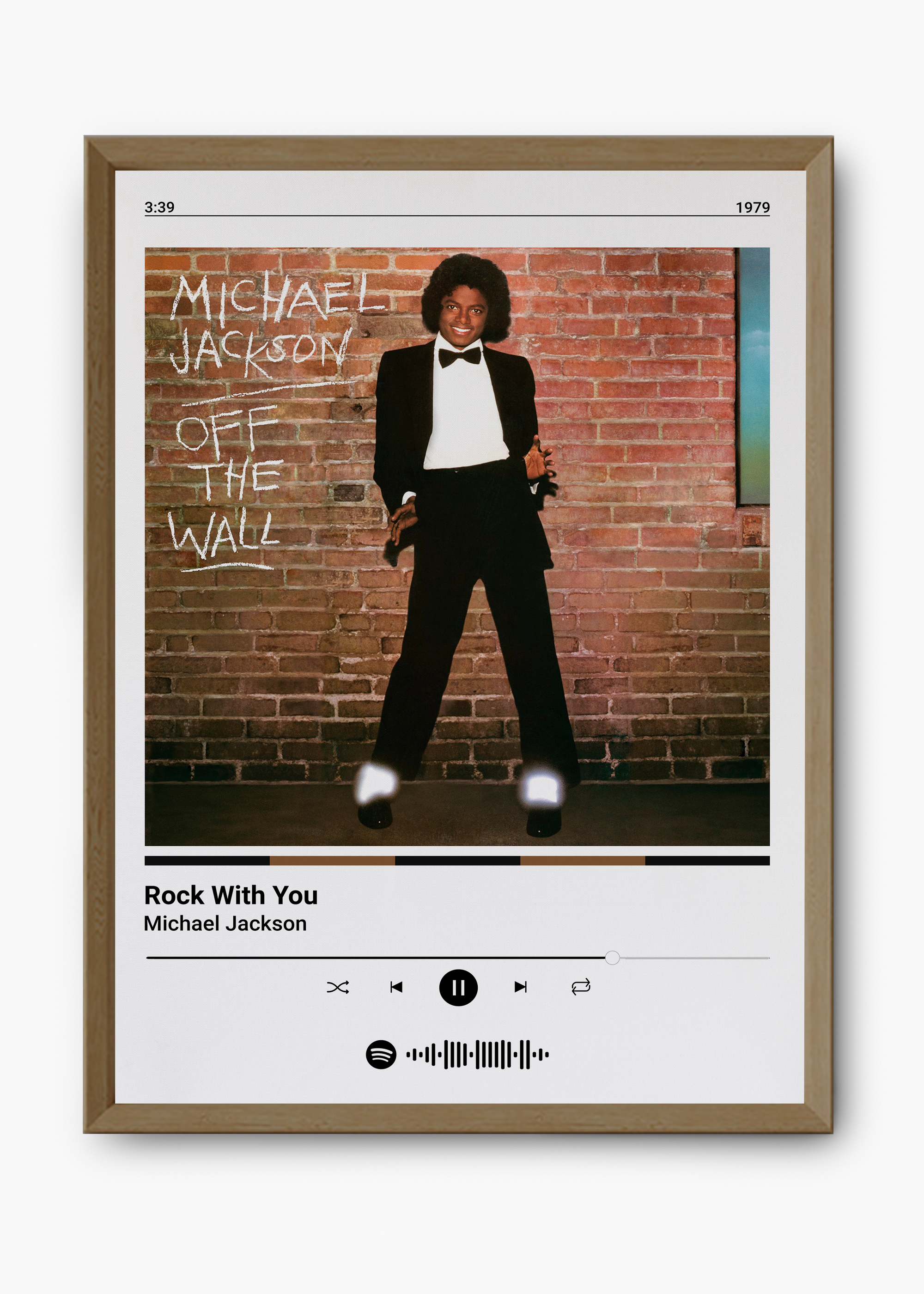 Quadro  Michael Jackson Rock With You - 9