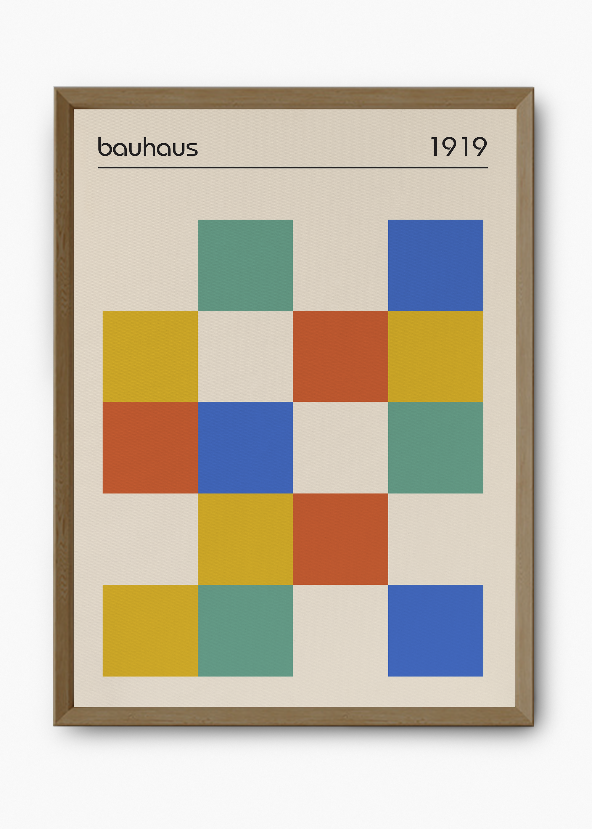 Quadro Bauhaus Structural Form - 9
