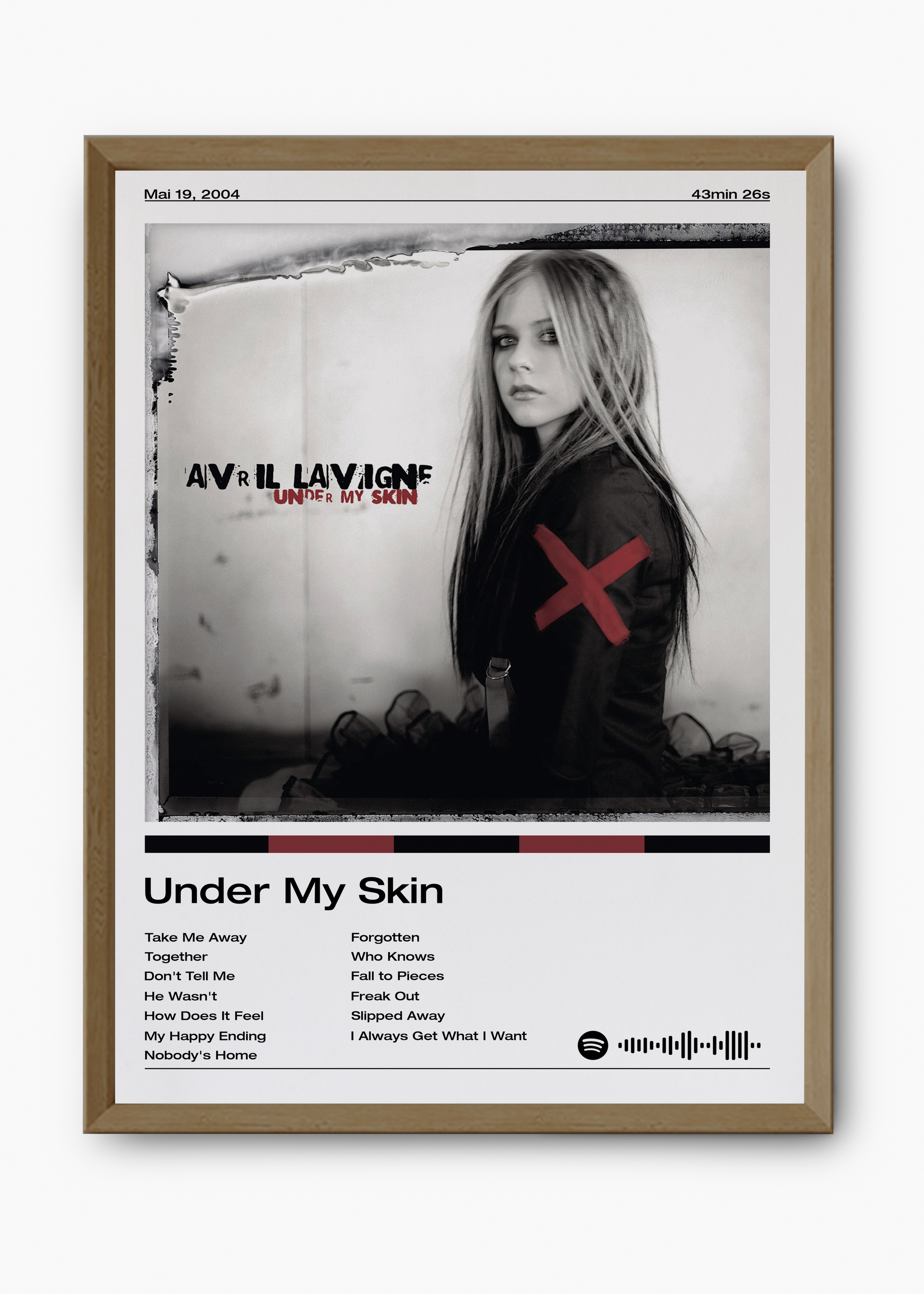 Quadro Avril Lavigne Under My Skin - 9