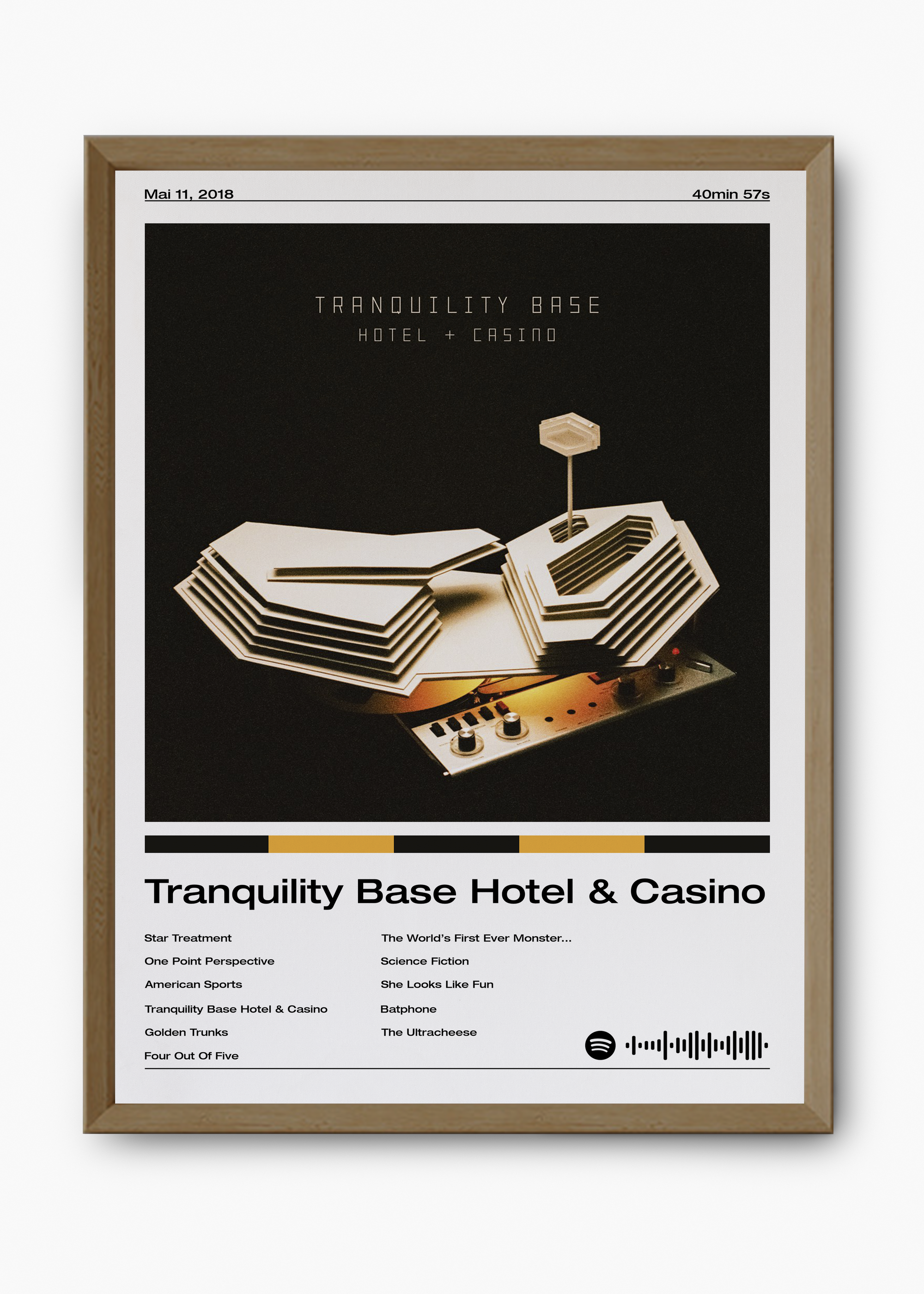 Quadro Arctic Monkeys Tranquility Base Hotel & Casino - 9