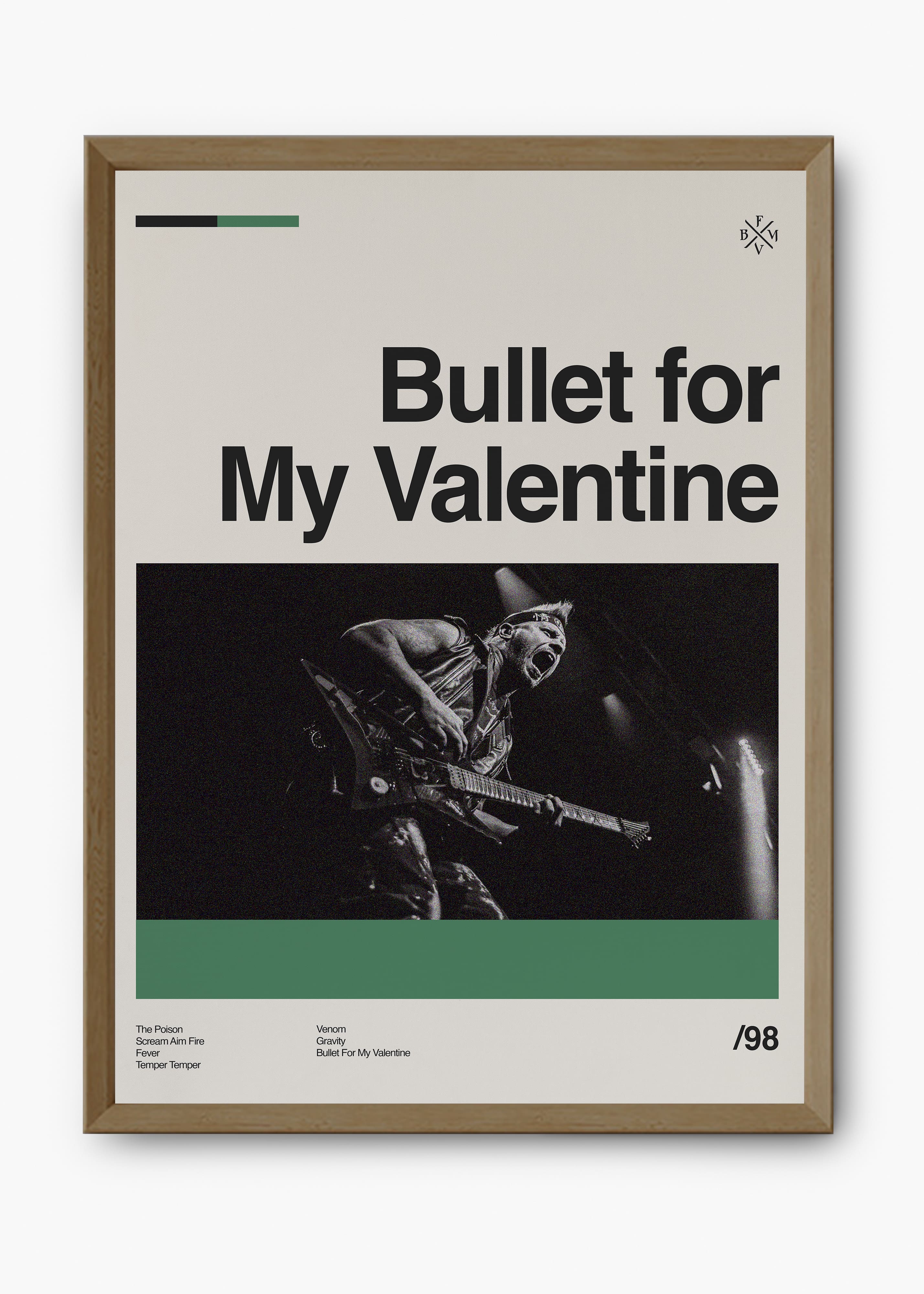 Quadro Bullet For My Valentine Banda