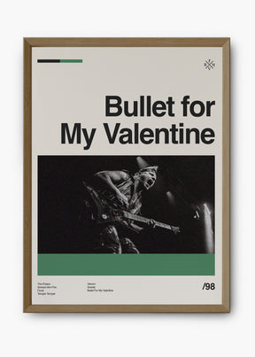 Quadro Bullet For My Valentine Banda