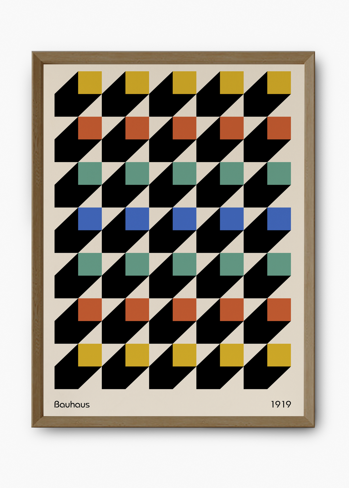 Quadro Bauhaus Color Grid - 9