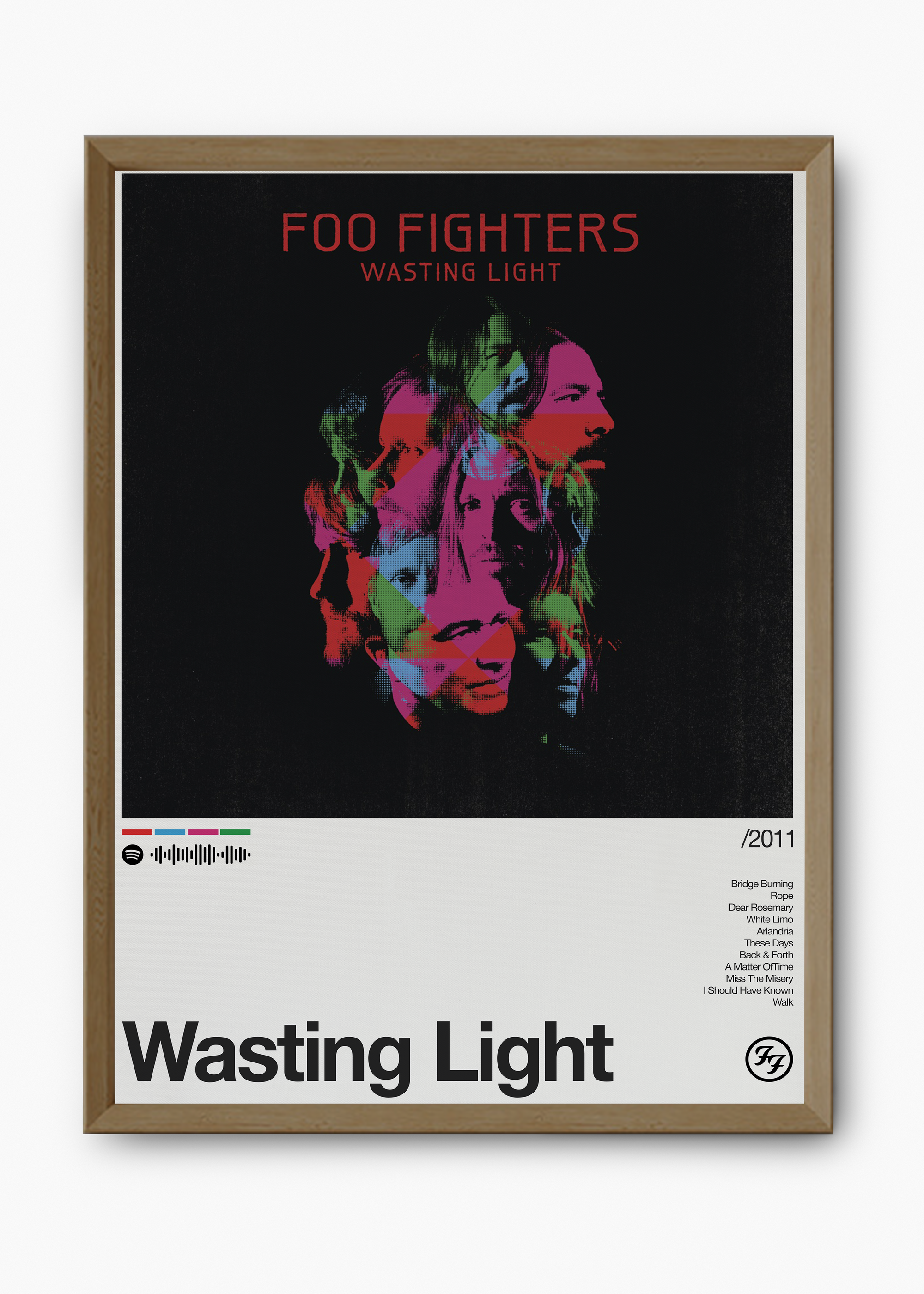 Quadro Foo Fighters Wasting Light II - 9