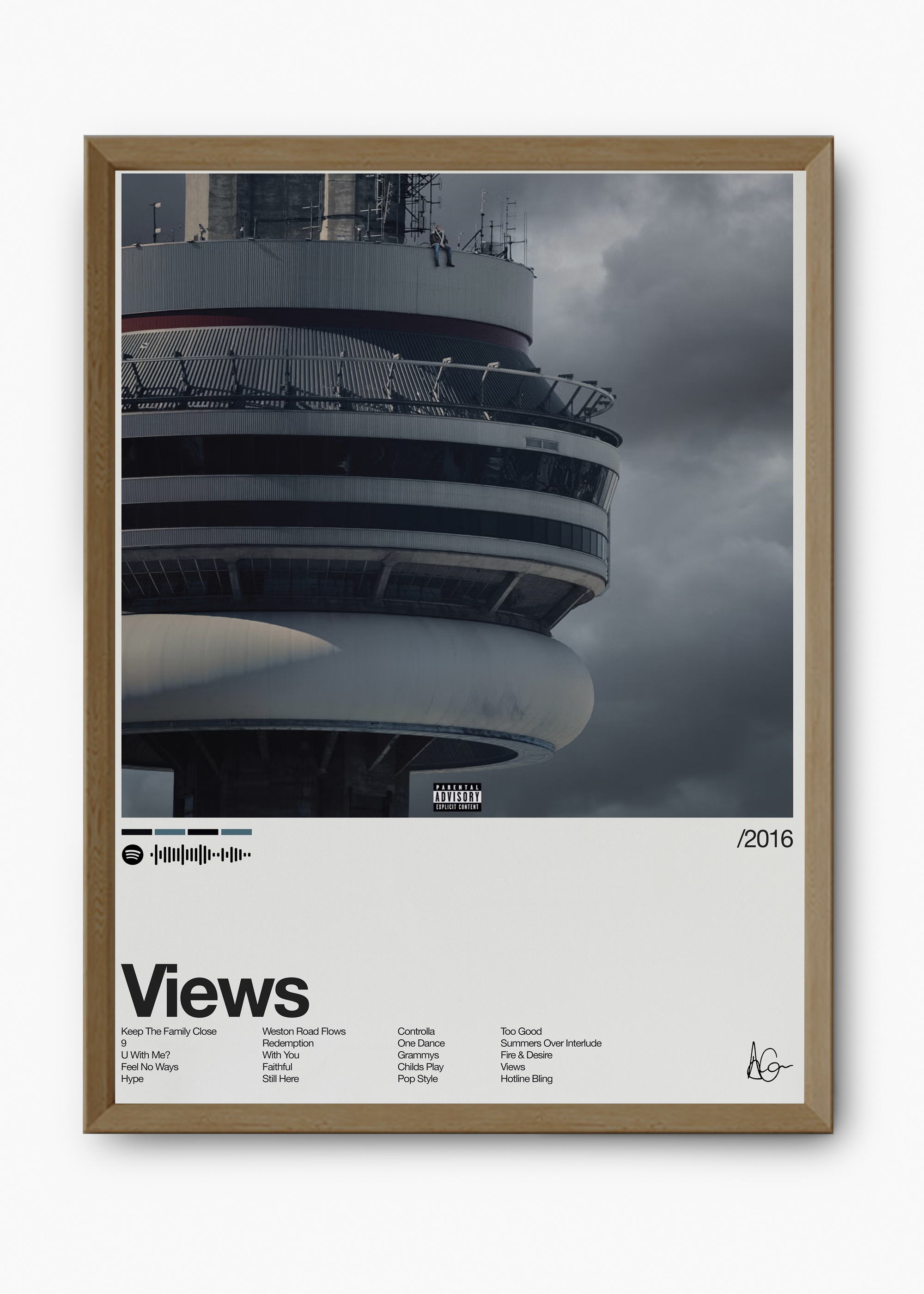 Quadro Drake Views II - 9