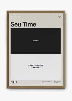 Quadro Personalizável - Times