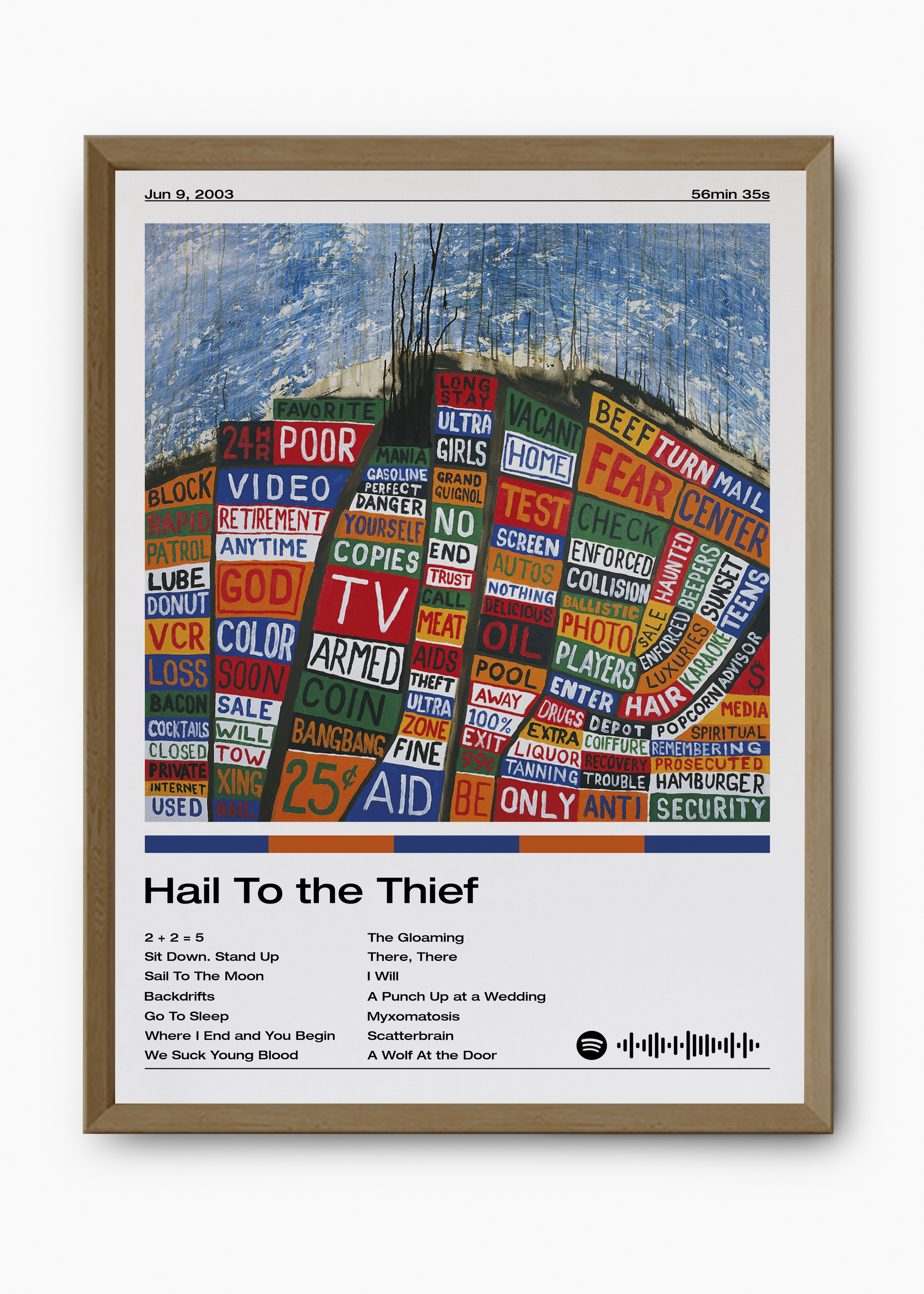 Quadro Radiohead Hail To the Chief - 9