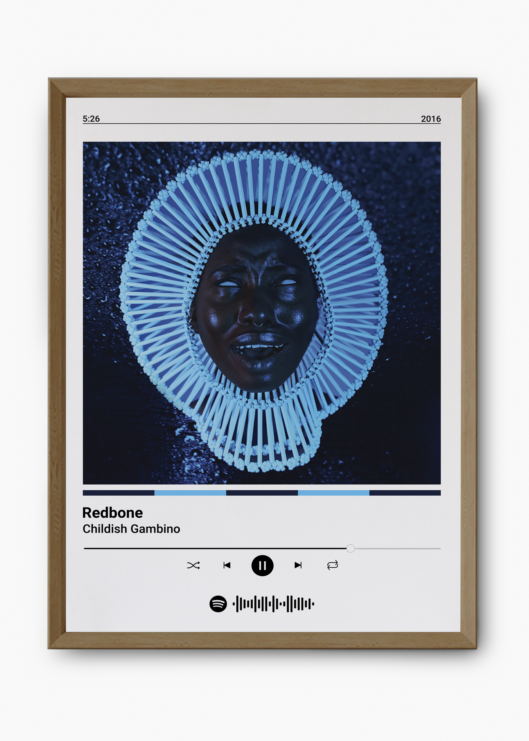 Quadro Childish Gambino Redbone - 9