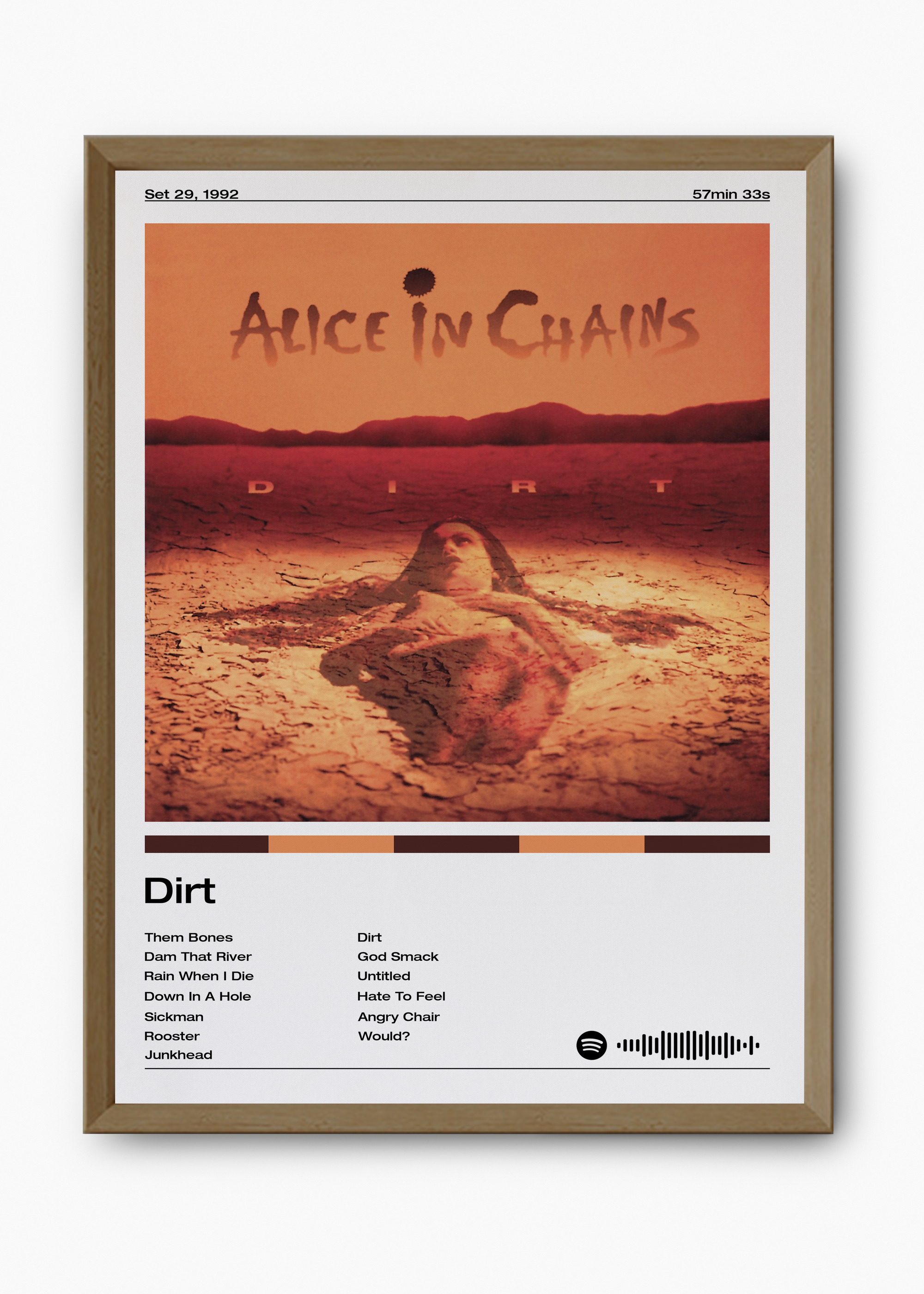 Quadro Alice in Chains Dirt - 9