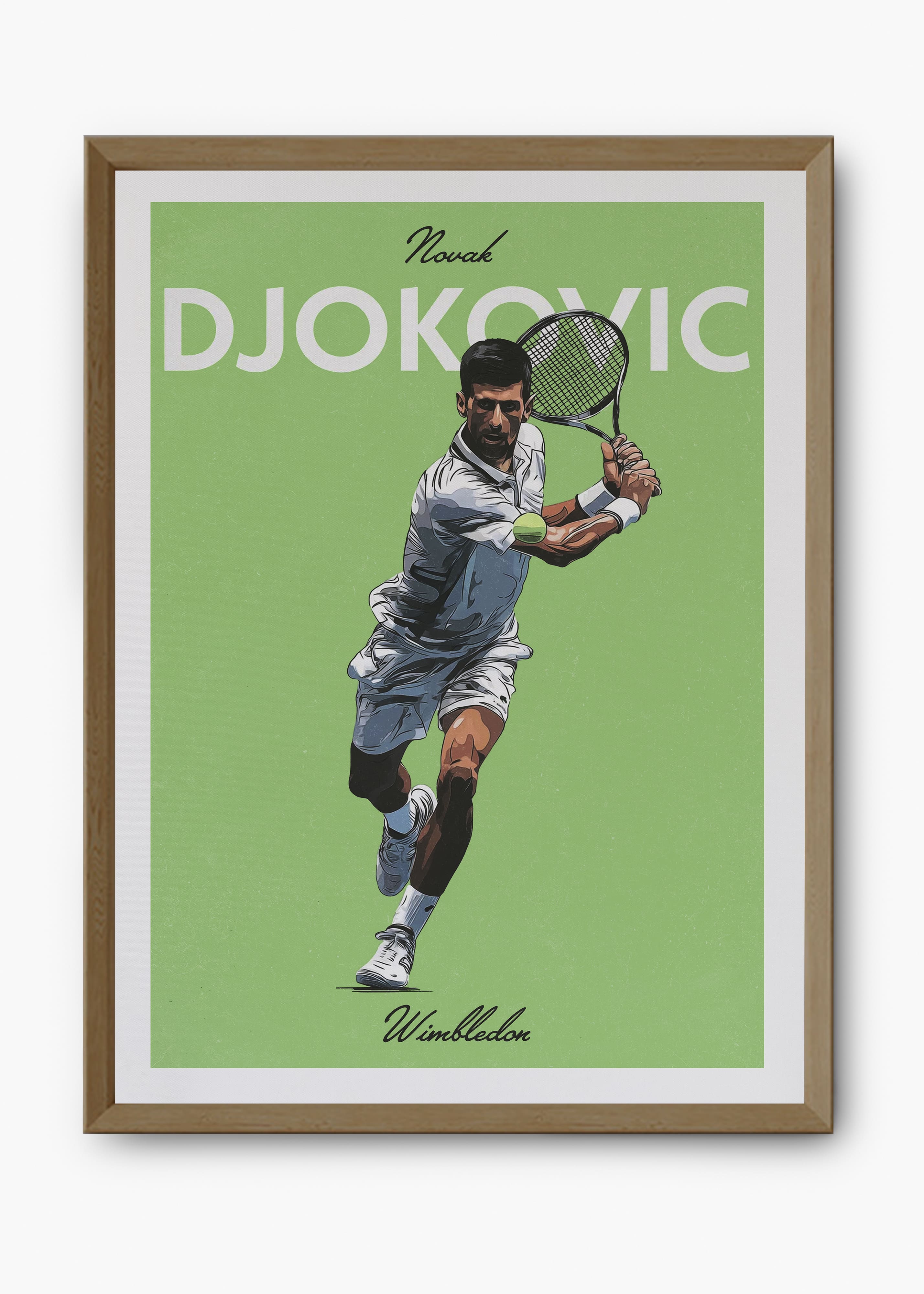 Quadro Novak Djokovic V2