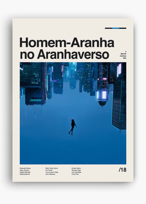 Quadro Homem-Aranha no Aranhaverso