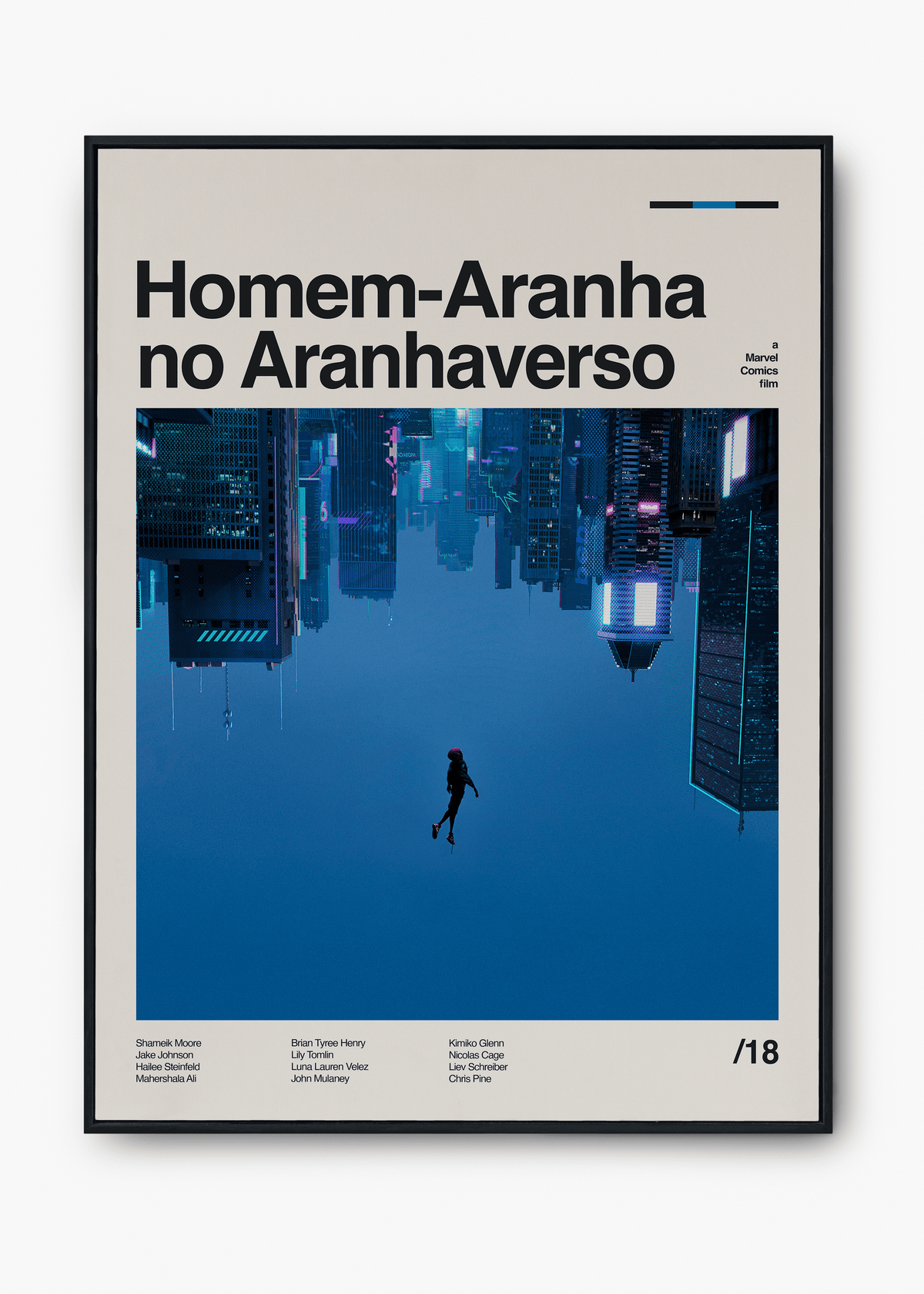 Quadro Homem-Aranha no Aranhaverso