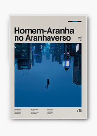 Quadro Homem-Aranha no Aranhaverso