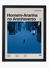 Quadro Homem-Aranha no Aranhaverso