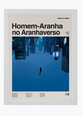 Quadro Homem-Aranha no Aranhaverso