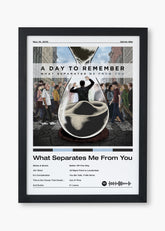 Quadro A Day to Remember What Separates Me from You