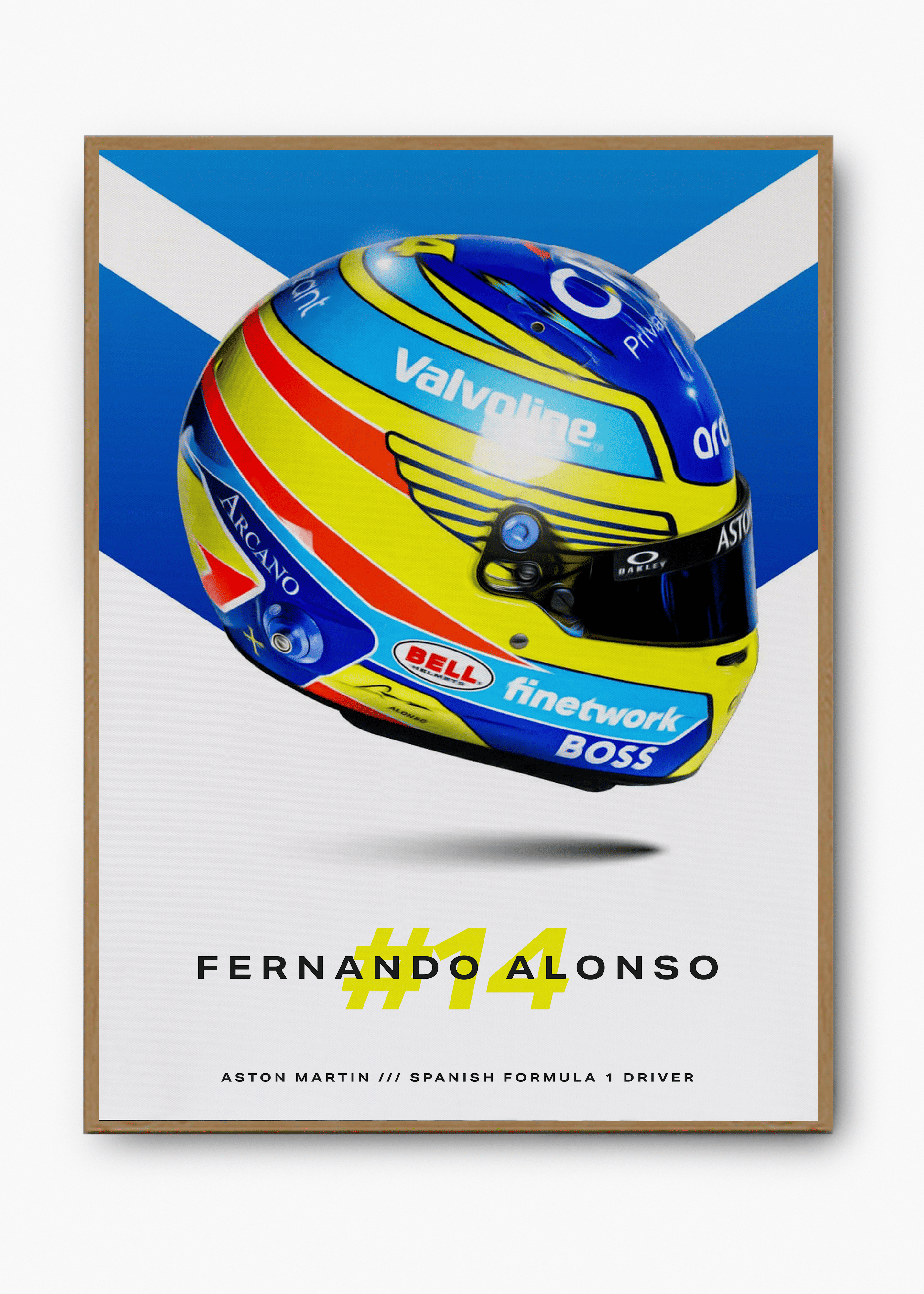 Quadro Fernando Alonso 2024