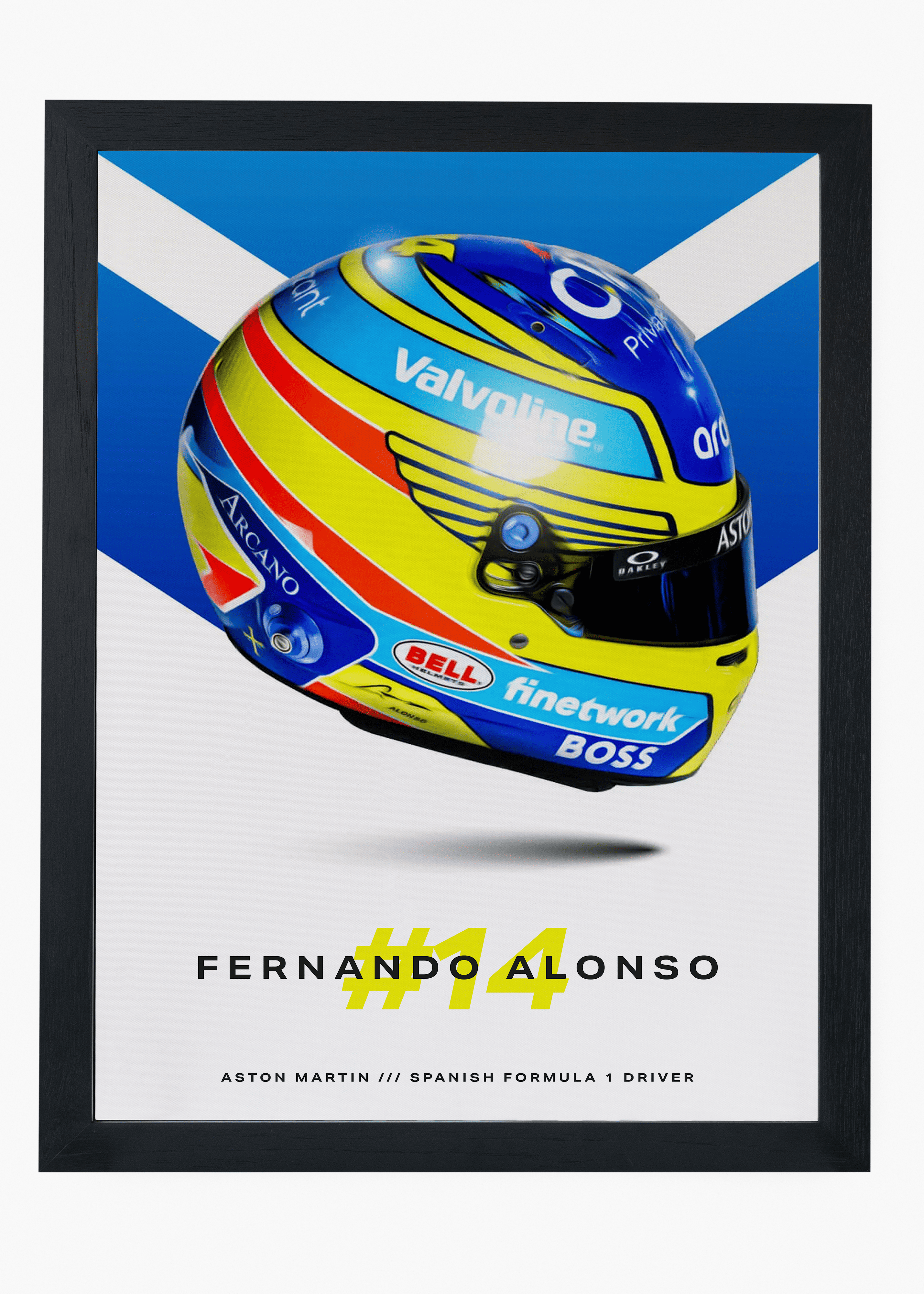 Quadro Fernando Alonso 2024