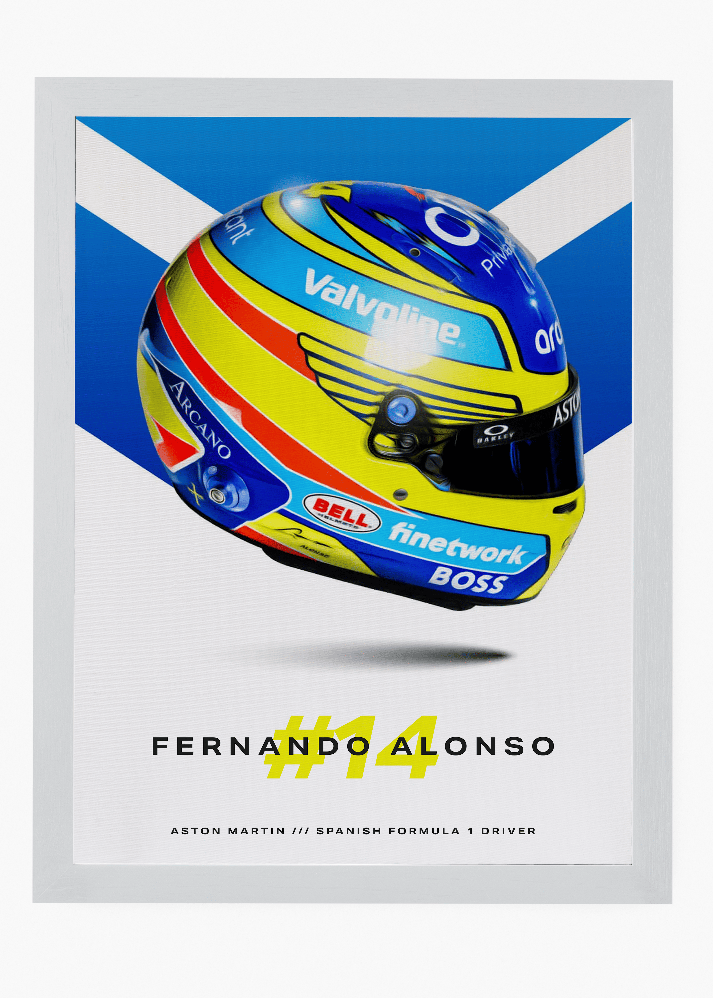 Quadro Fernando Alonso 2024