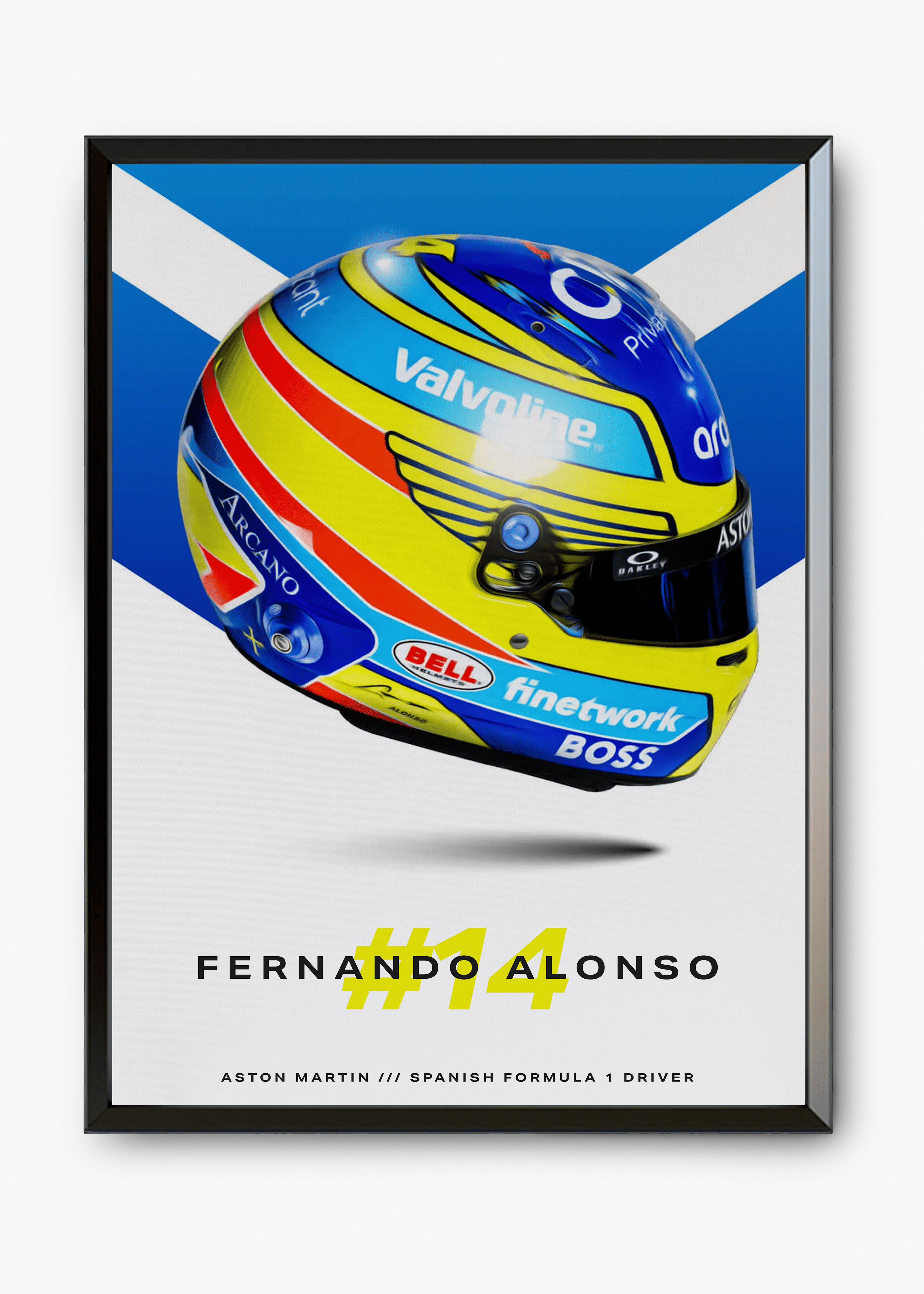 Quadro Fernando Alonso 2024