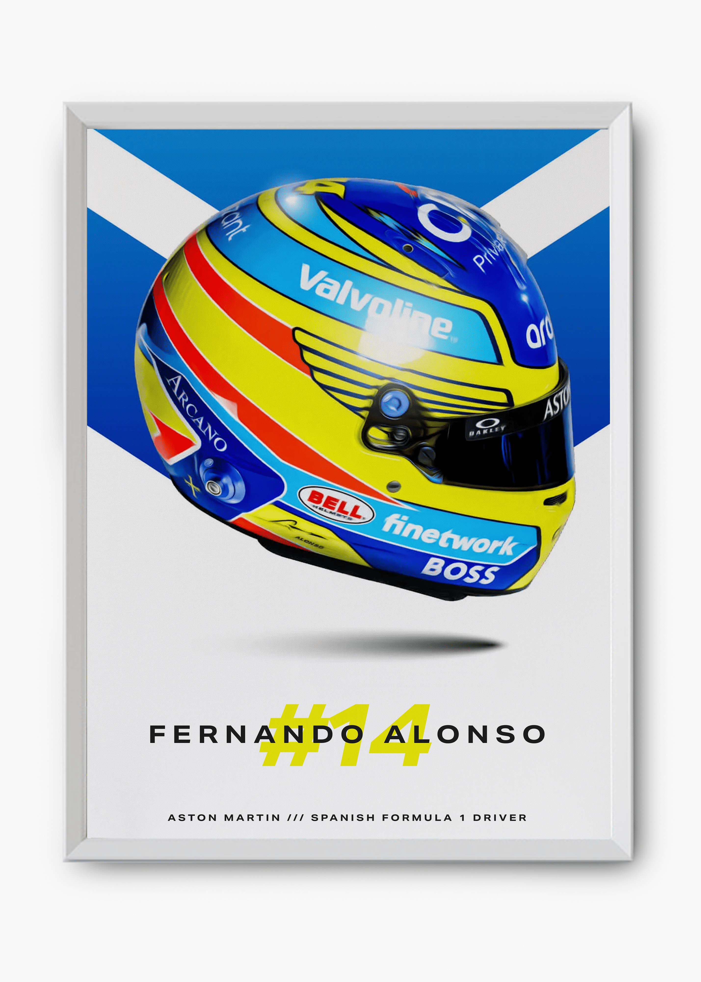 Quadro Fernando Alonso 2024