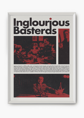 Quadro Bastardos Inglórios - Inglorius Bastards