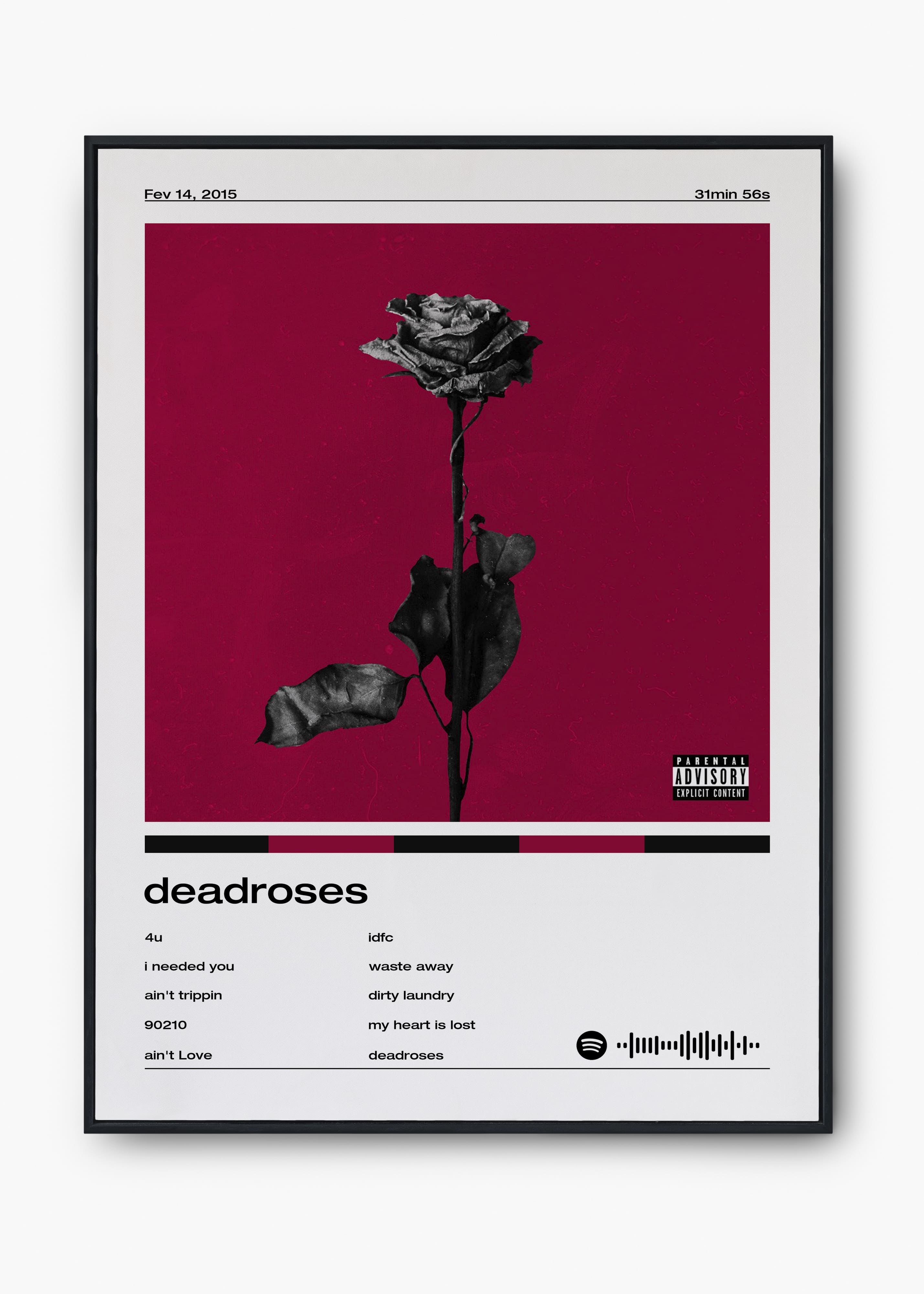 Quadro Blackbear Deadroses