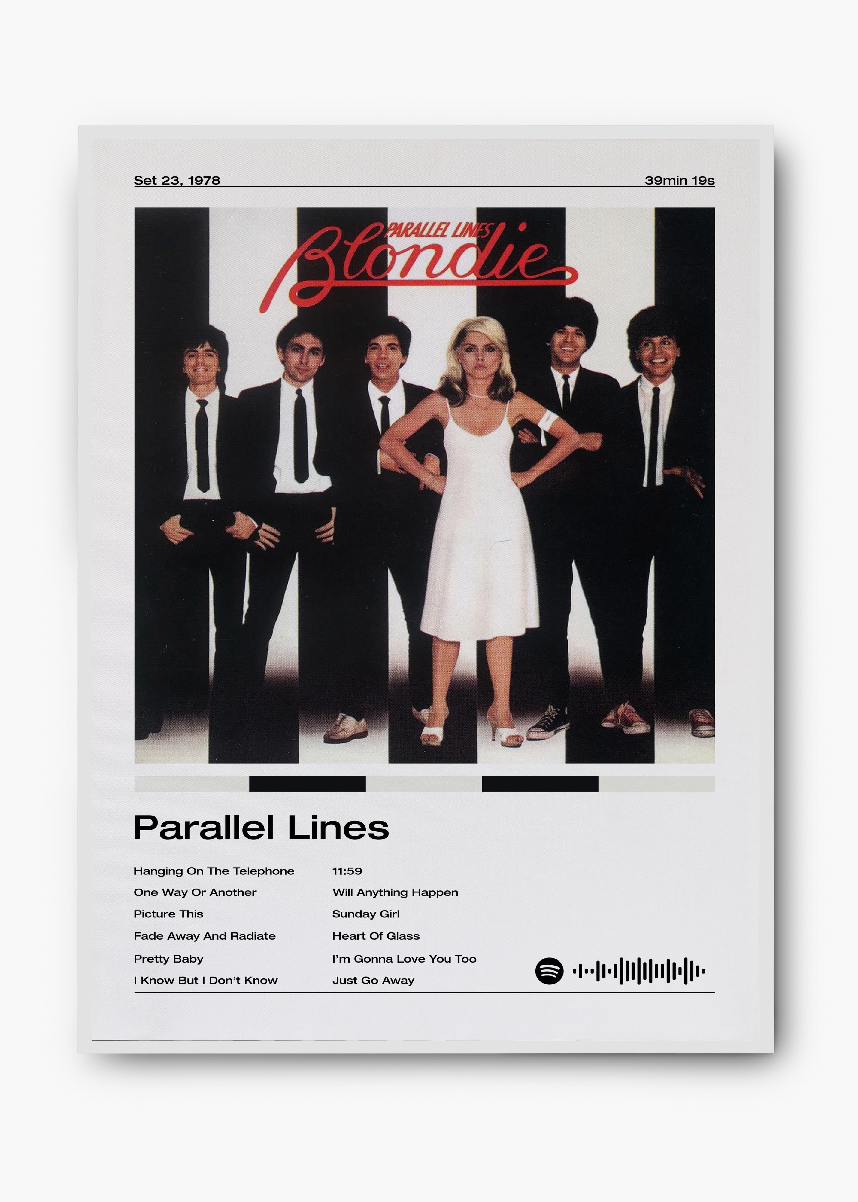 Quadro Blondie Parallel Lines