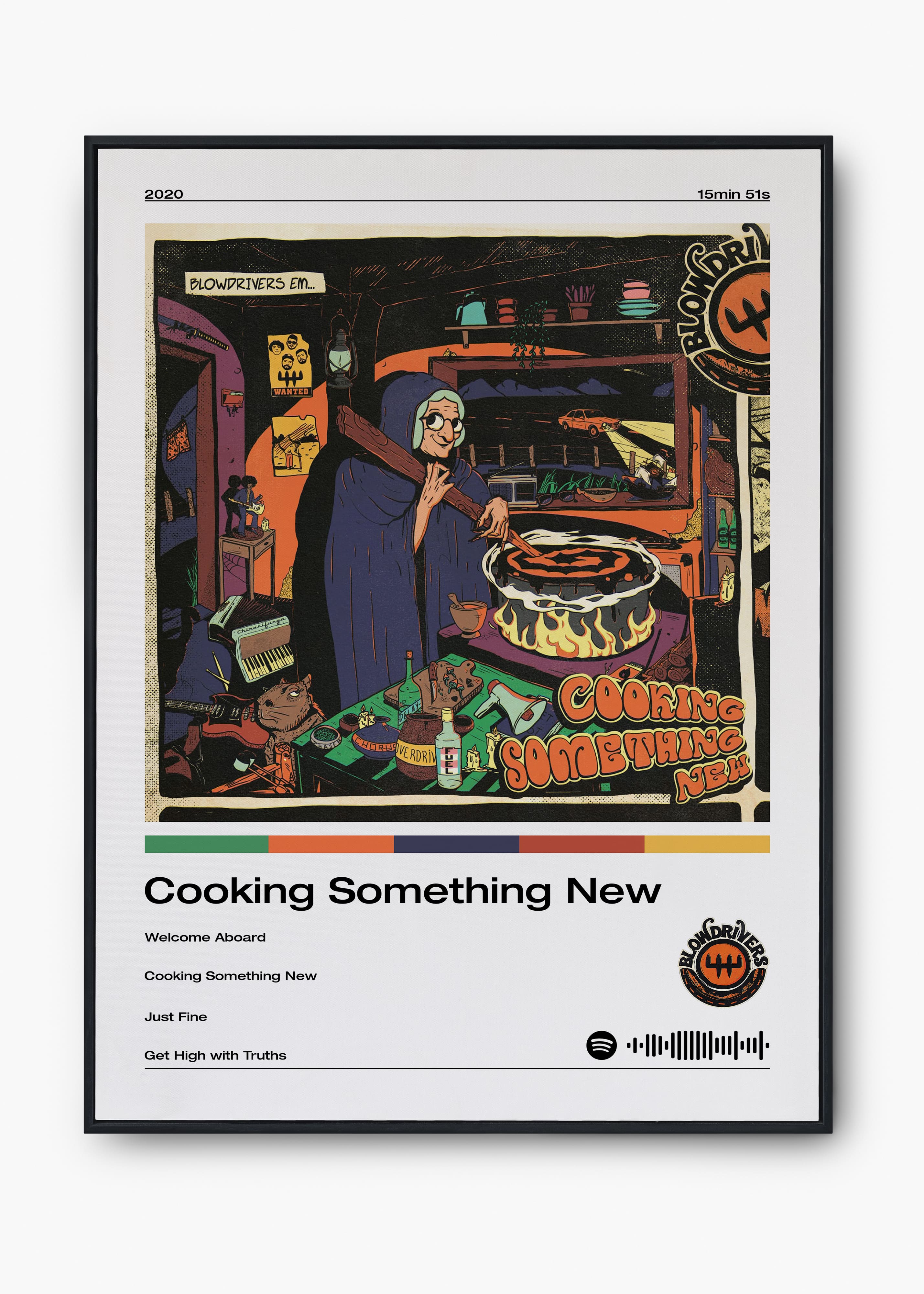 Quadro Blowdrivers Cooking Somenthing New