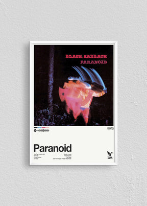 Quadro Black Sabbath Paranoid