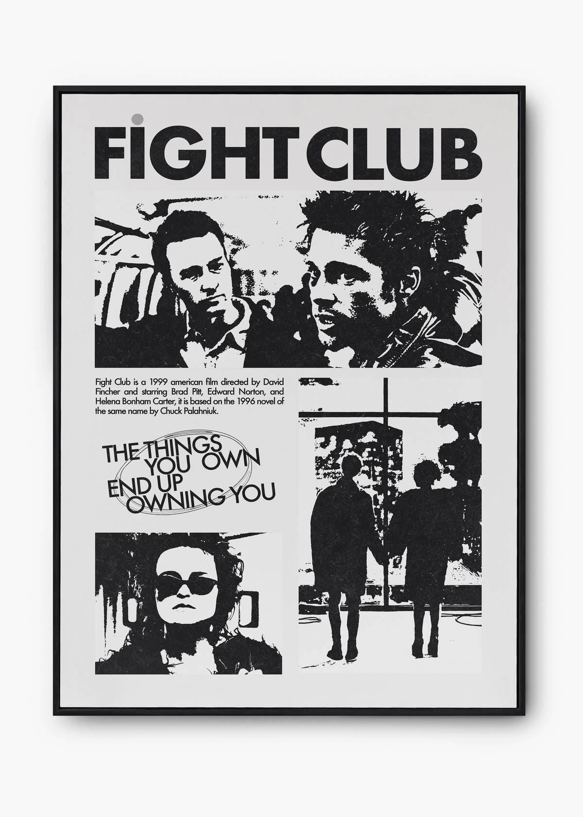 Quadro Clube da Luta - Fight Club