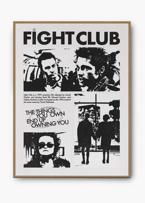 Quadro Clube da Luta - Fight Club
