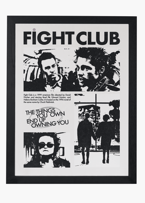 Quadro Clube da Luta - Fight Club